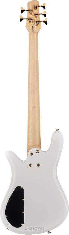 Spector Icon NS-5 5-string Electric Bass Guitar - White Gloss