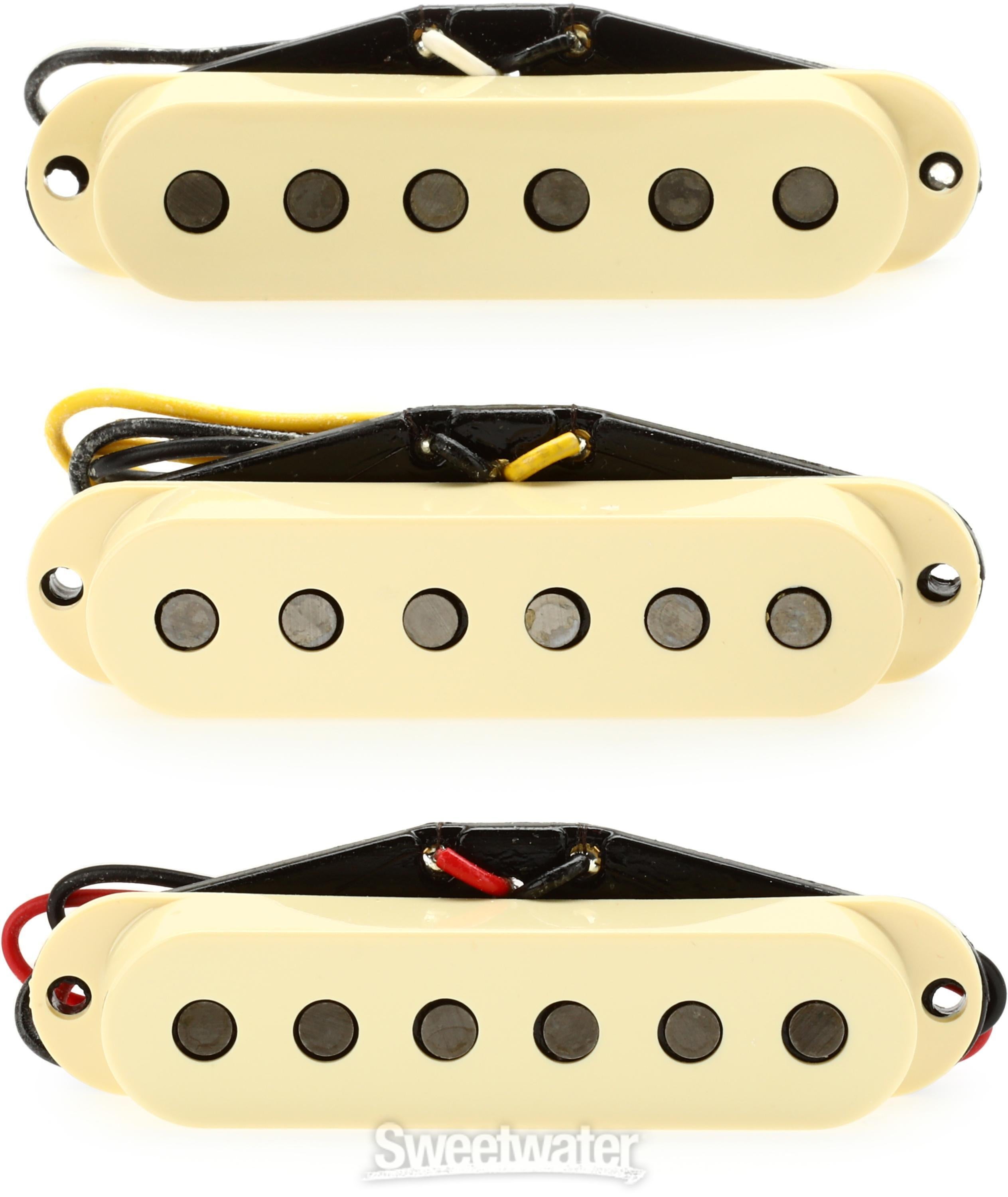 Fender Yosemite Stratocaster 3-piece Pickup Set - Aged White