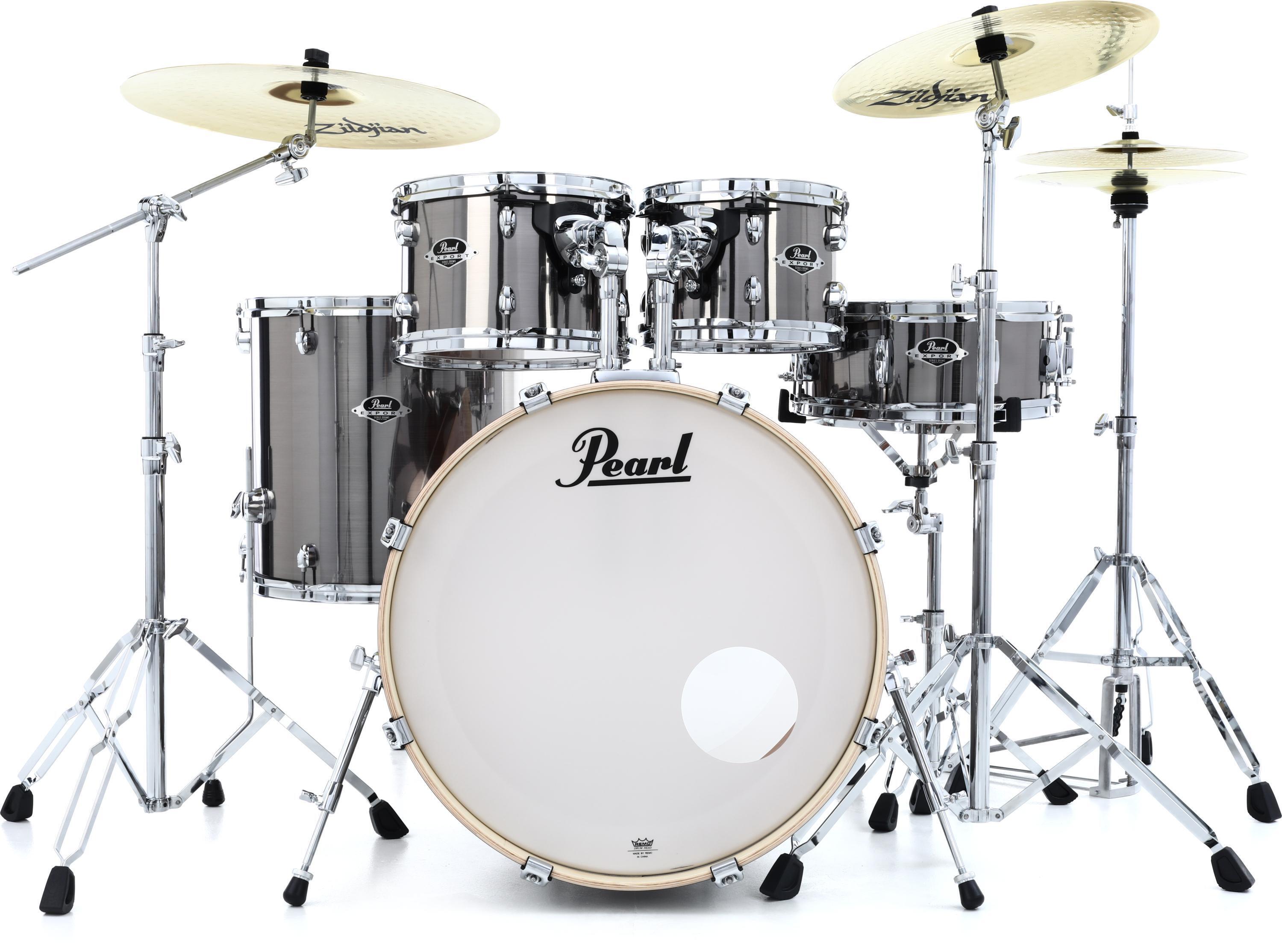 Pearl Export EXX725SZP/C 5-piece Drum Set with Zildjian Cymbals