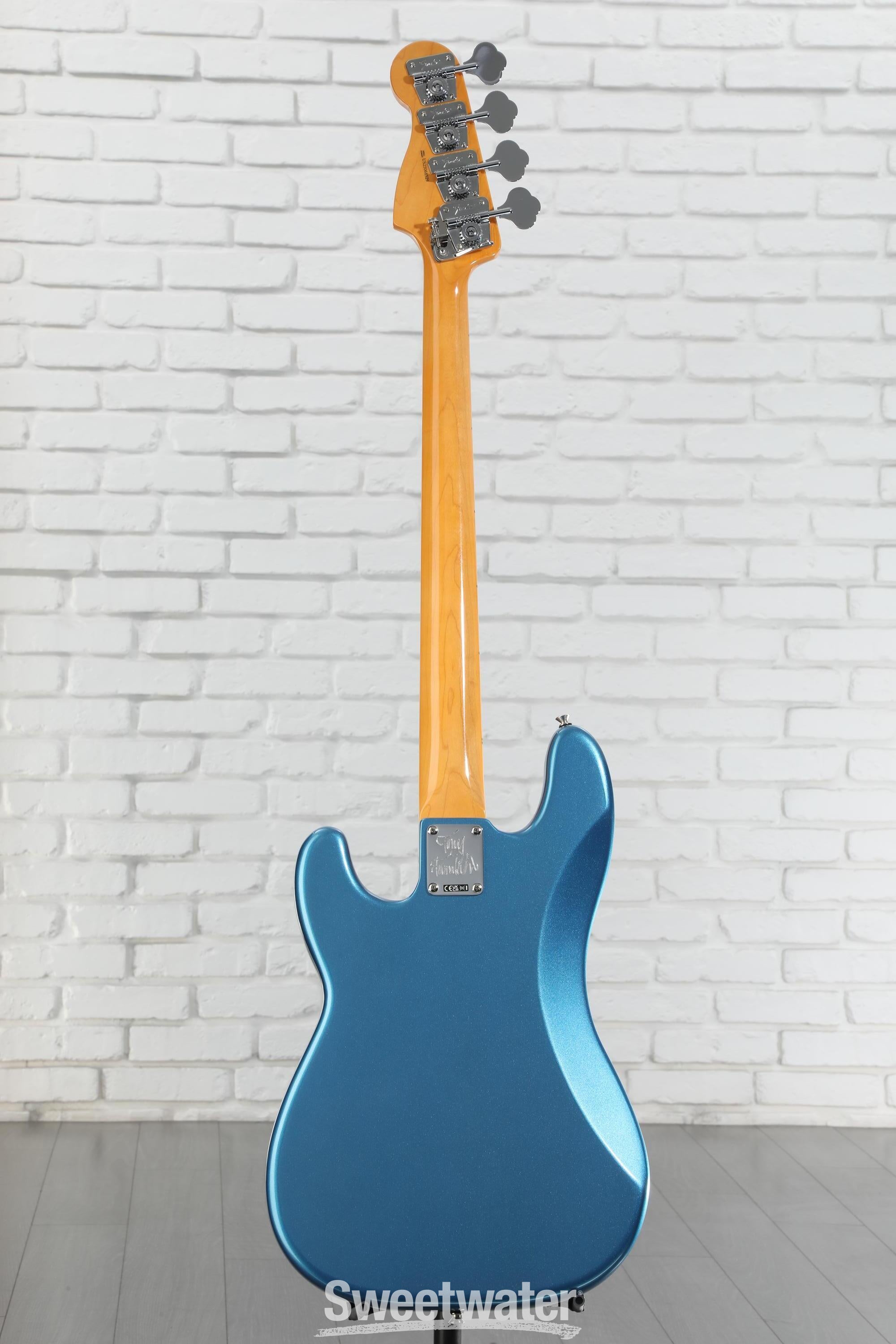 Fender Tony Franklin Fretless Precision Bass - Lake Placid Blue