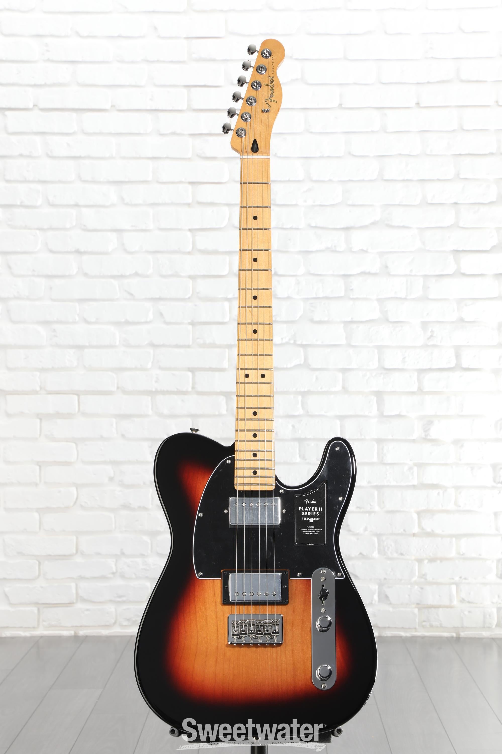 Fender Player II Telecaster HH Electric Guitar - 3-color Sunburst
