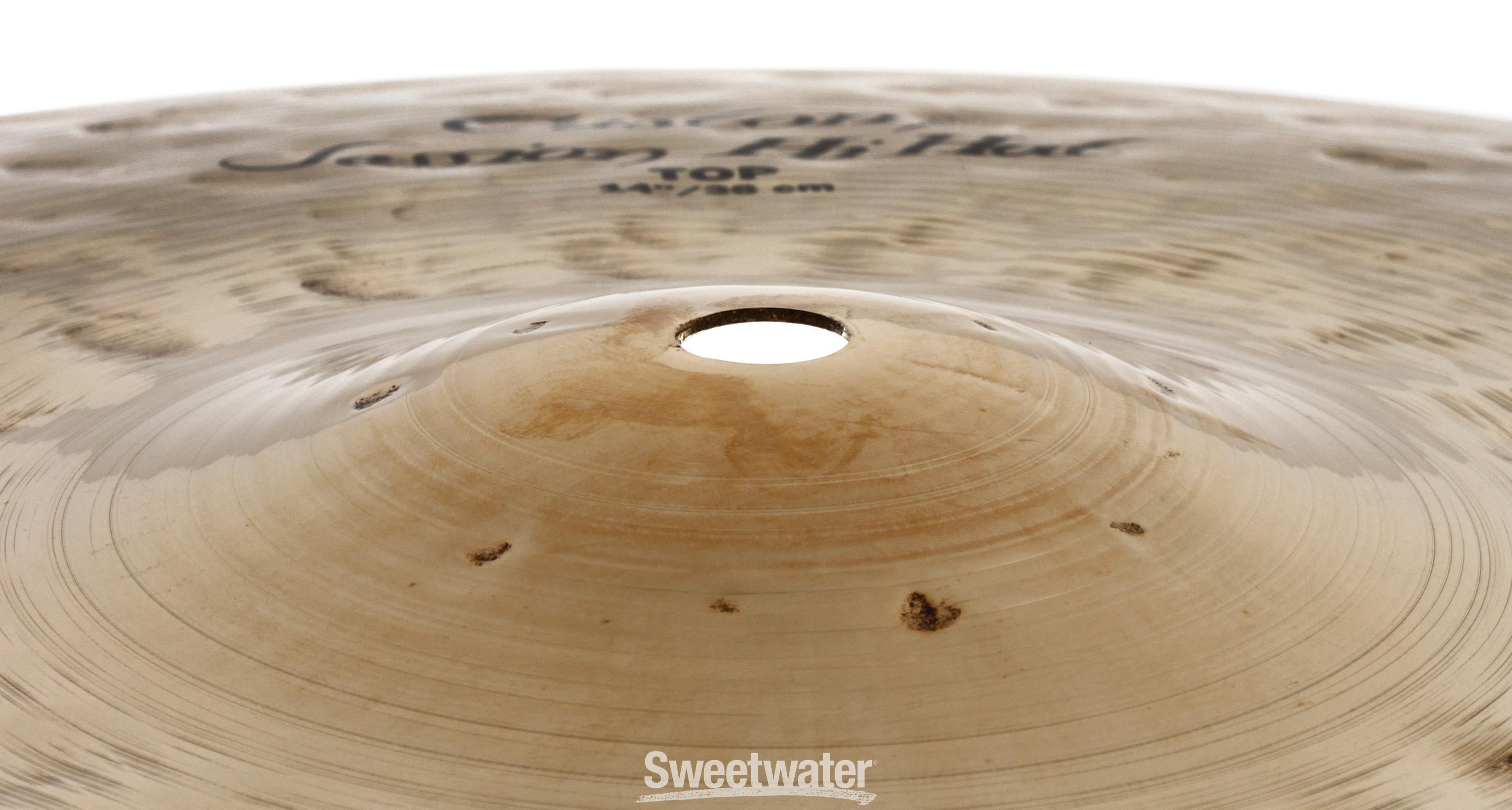 Zildjian 14 inch K Custom Session Hi-hat Cymbals | Sweetwater