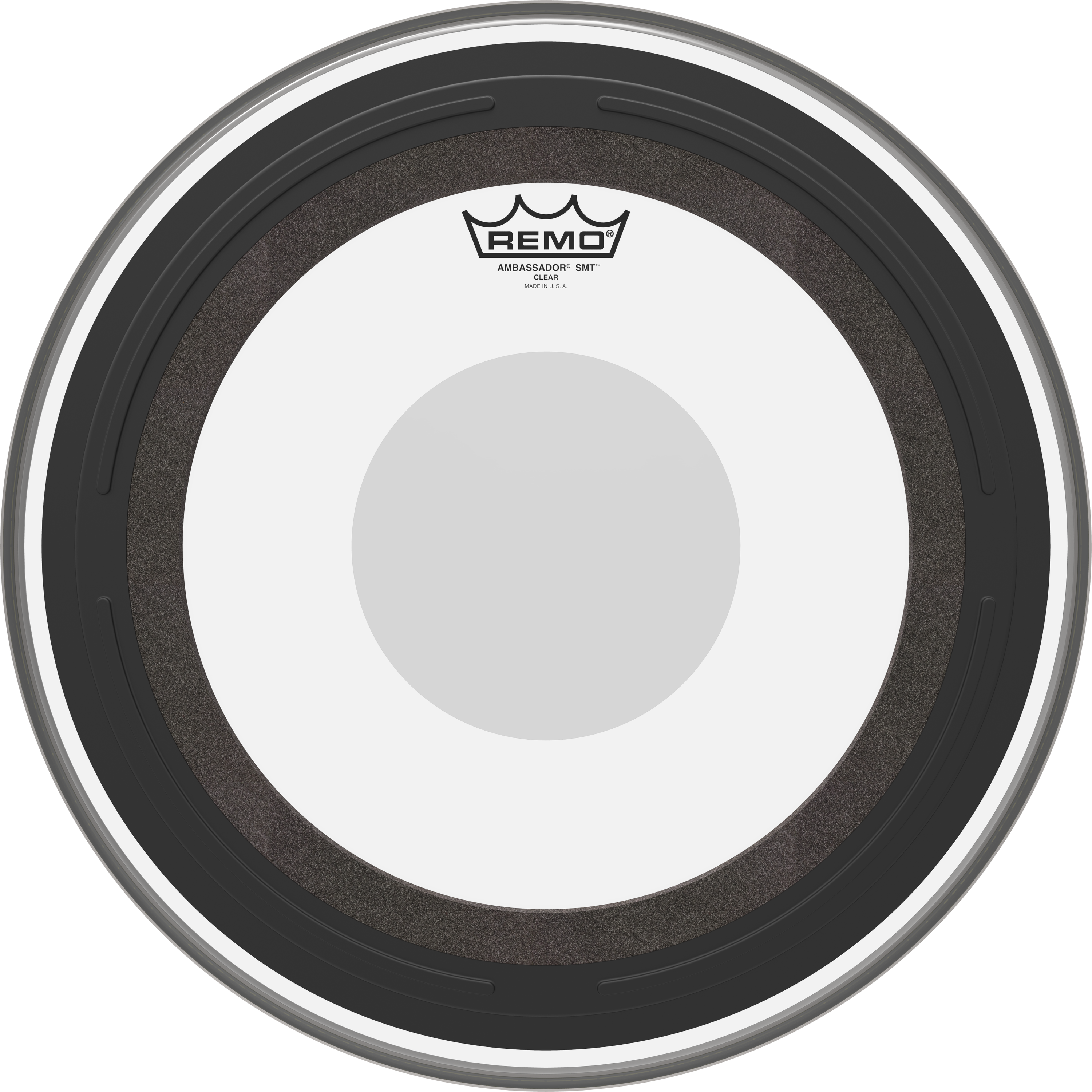 Photo of Remo Ambassador SMT Clear Tom Drumhead - 16 inches