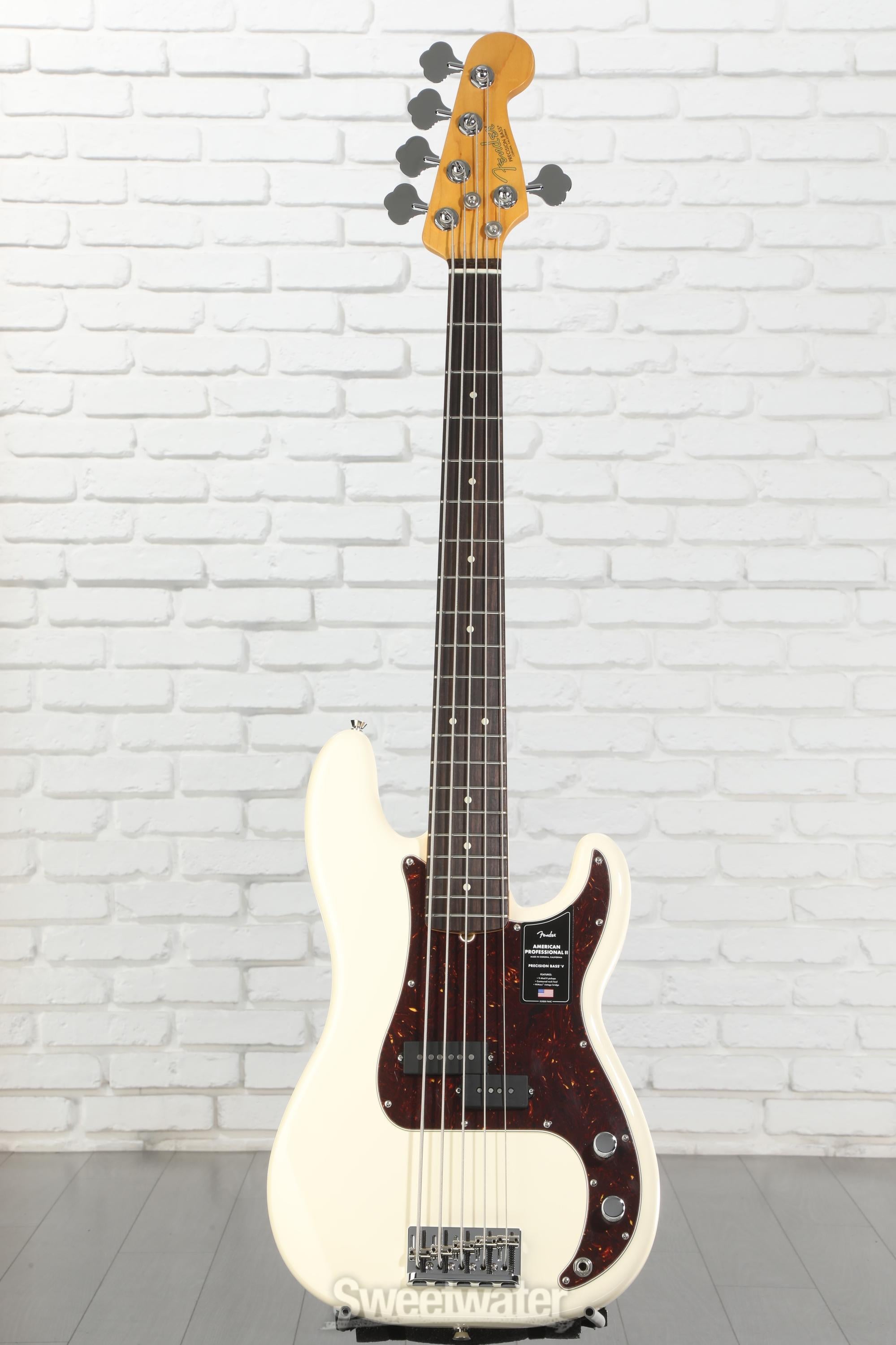 ベース Fender USA ProfessionalII PrecisionBassV Fender American Professional II Precision Bass V - Dark Night