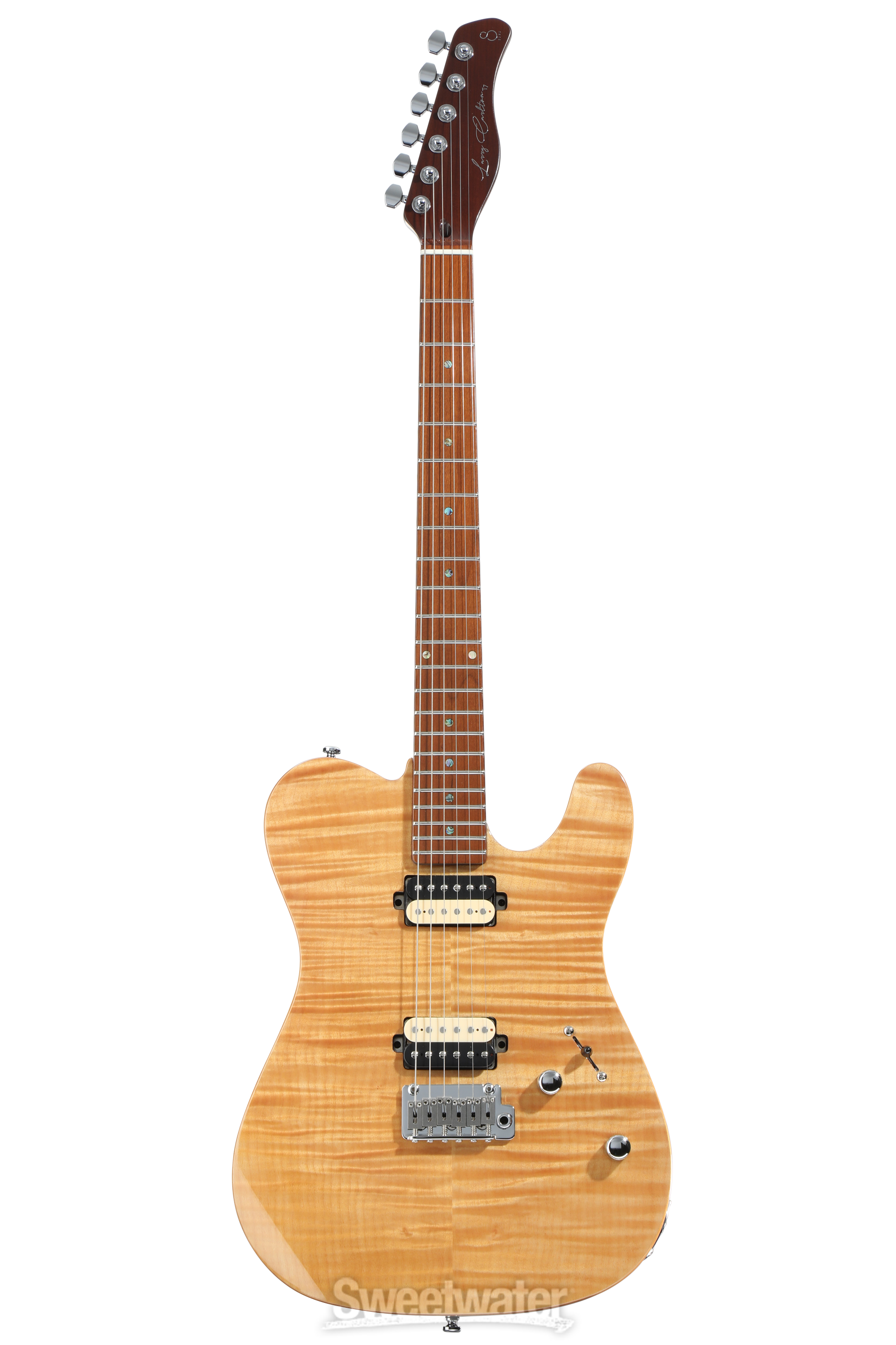 ギター sire T7 FM Sire Larry Carlton T7 FM Electric Guitar - Natural | Sweetwater