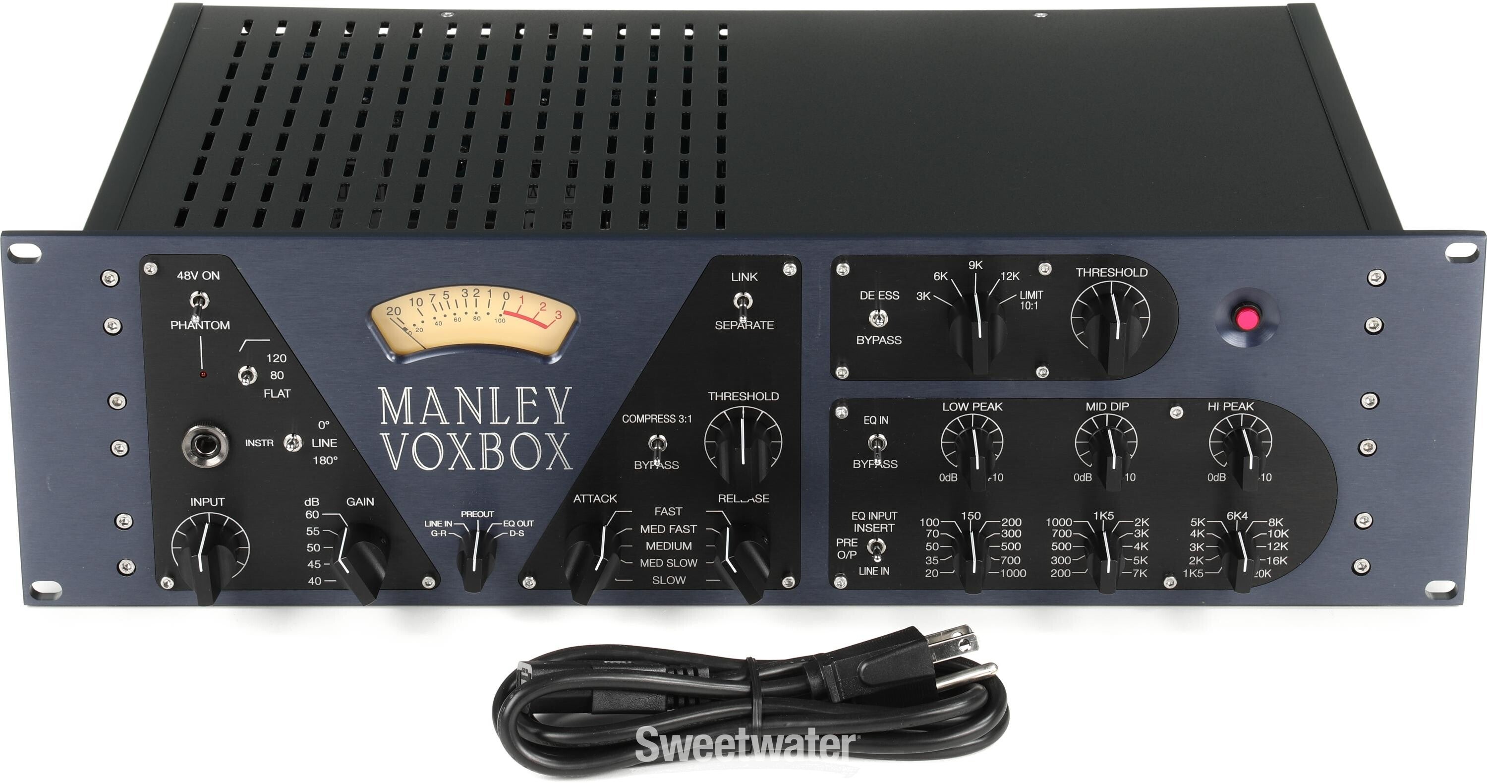 Manley VOXBOX Tube Channel Strip | Sweetwater