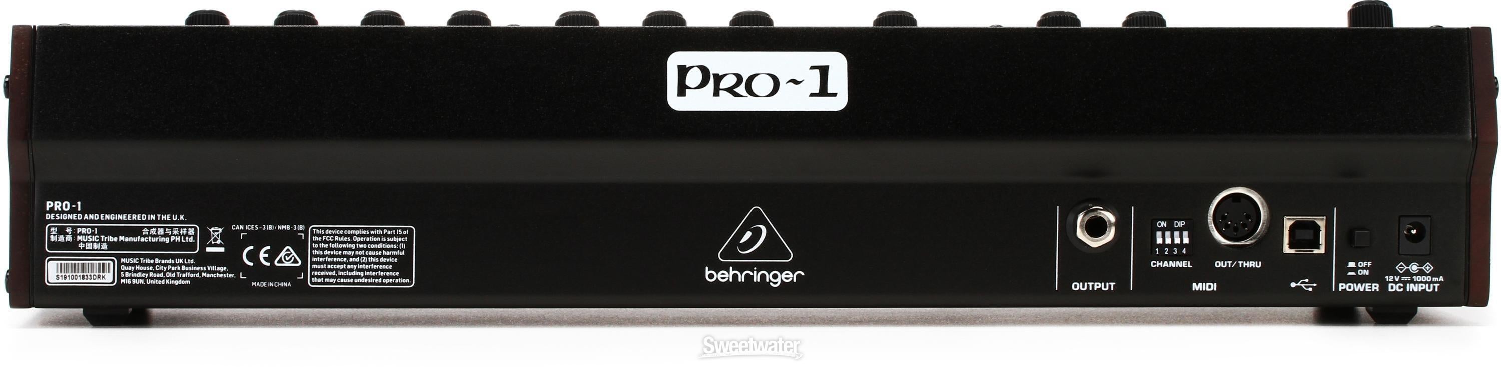 Behringer PRO-1 Tabletop Synthesizer | Sweetwater