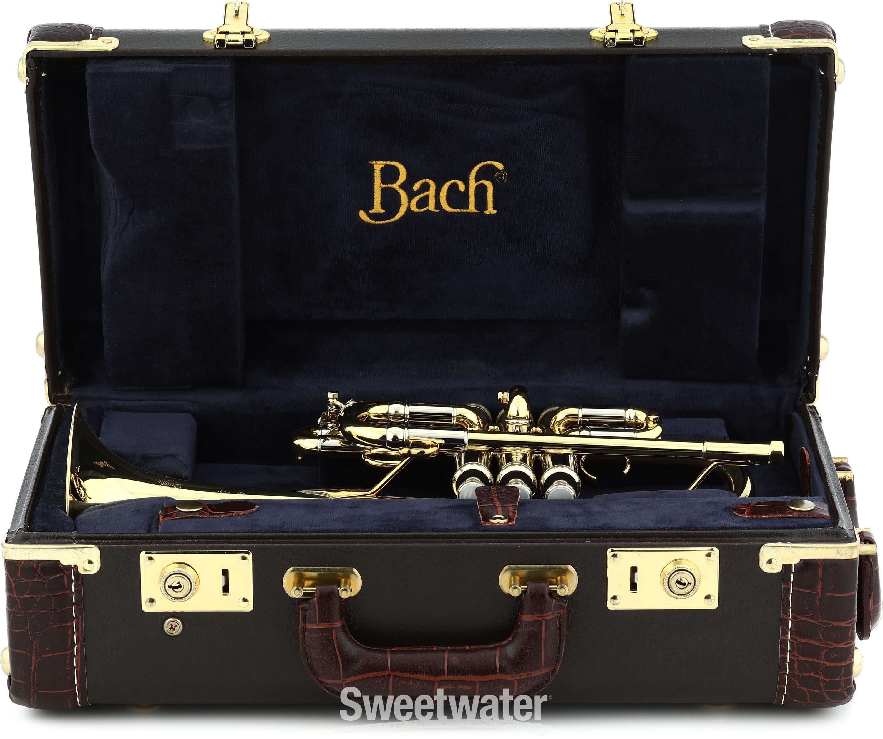 Bach AE190 Stradivarius Artisan Eb Trumpet - Clear Lacquer | Sweetwater