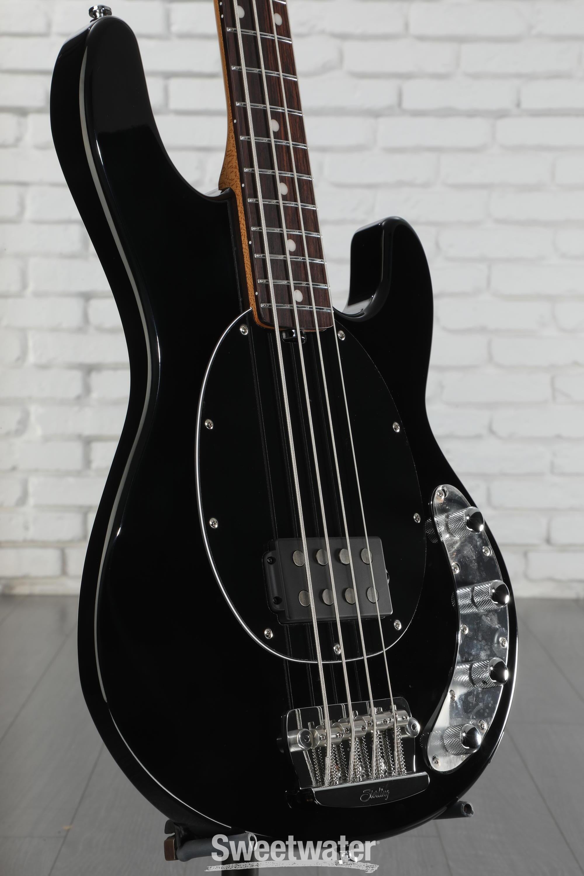 Sterling By Music Man StingRay RAY34 Bass Guitar - Black