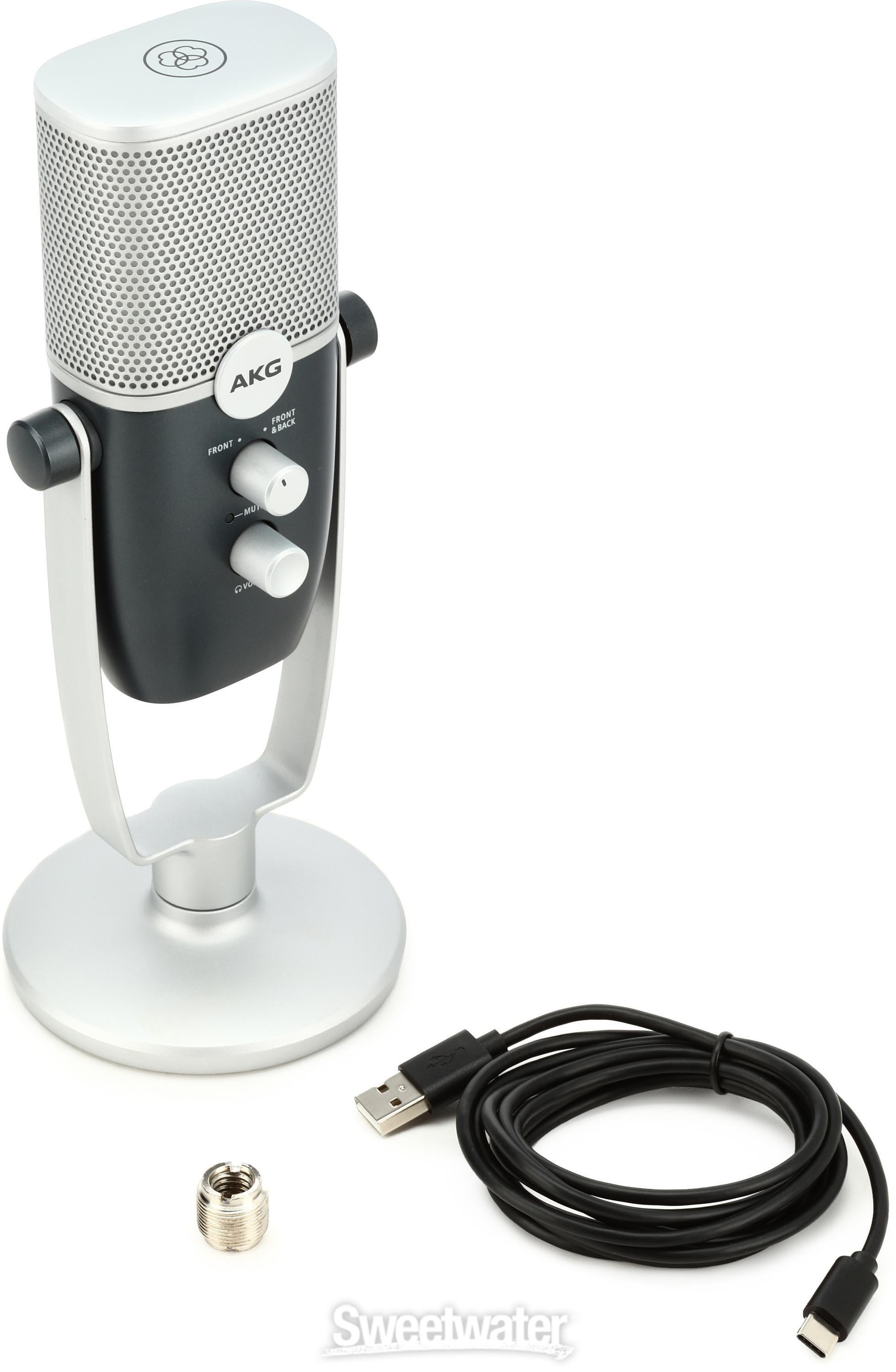 AKG ARA Dual-pattern USB Condenser Microphone | Sweetwater