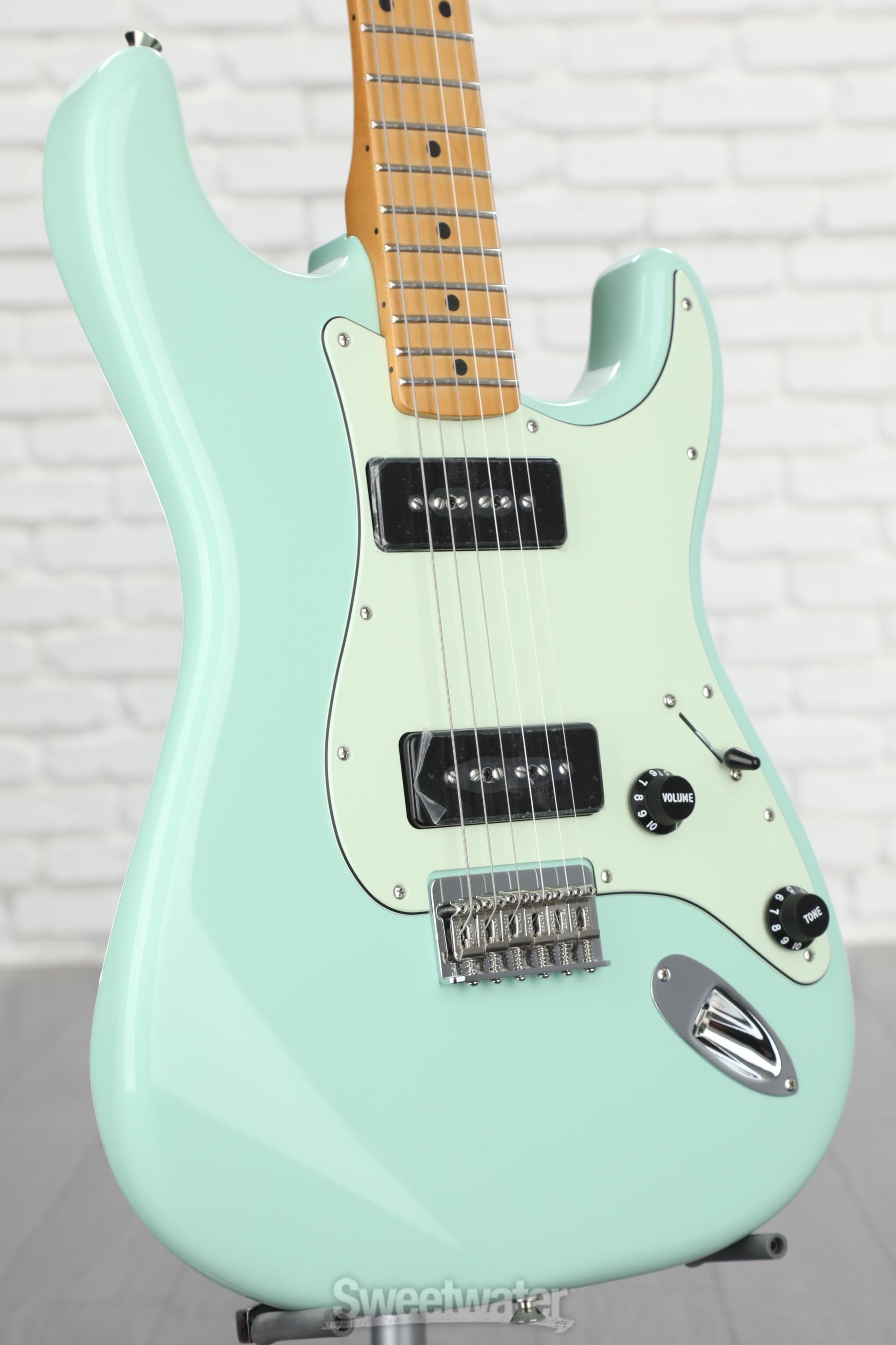 Fender Noventa Stratocaster - Surf Green with Maple Fingerboard