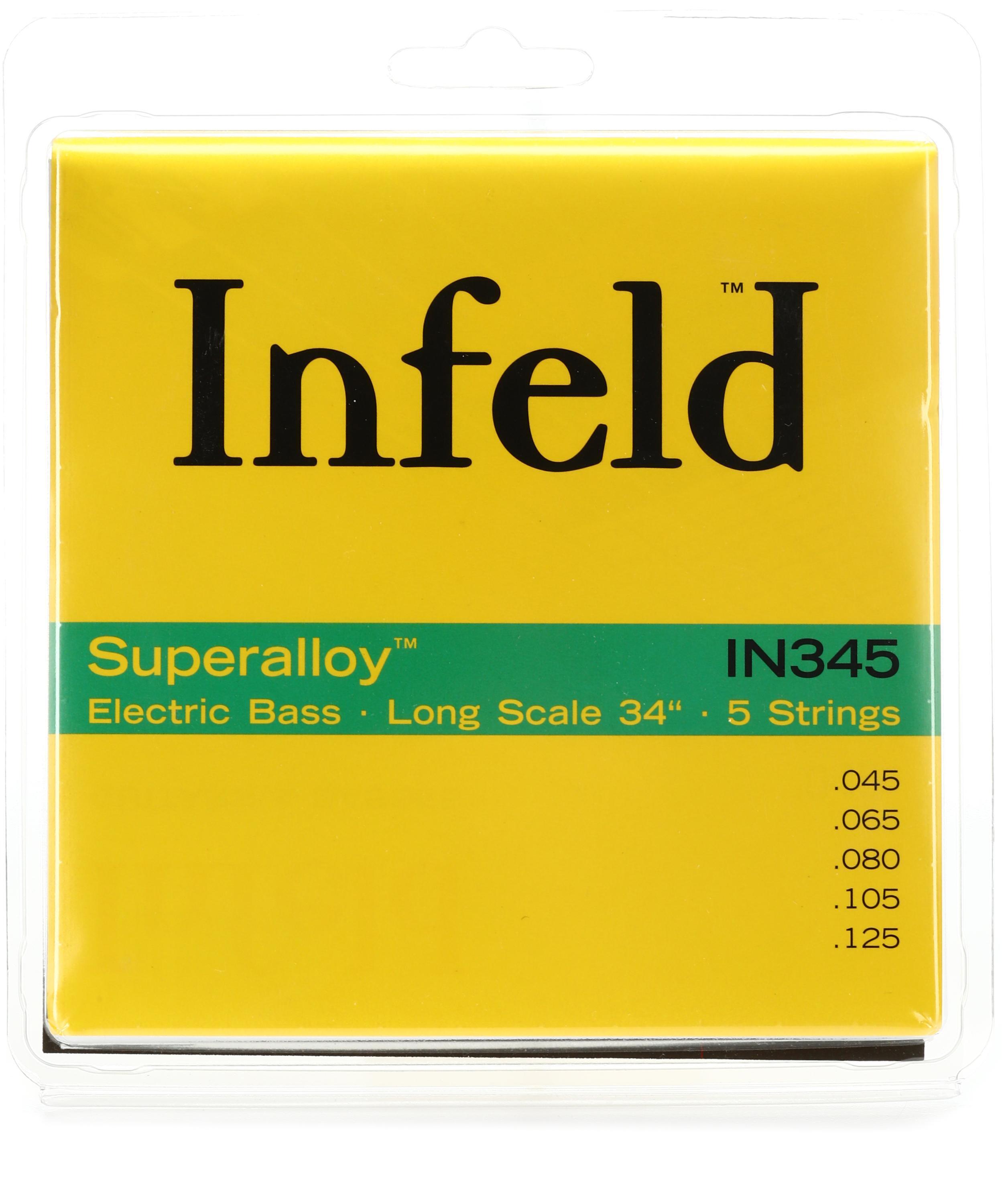 Photo of Thomastik-Infeld IN345 Infeld Bass Guitar Strings - .045-.125 Long Scale 34-inch 5-string