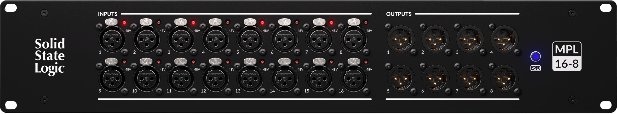 Photo of Solid State Logic MPL 16-8 Dante Stagebox