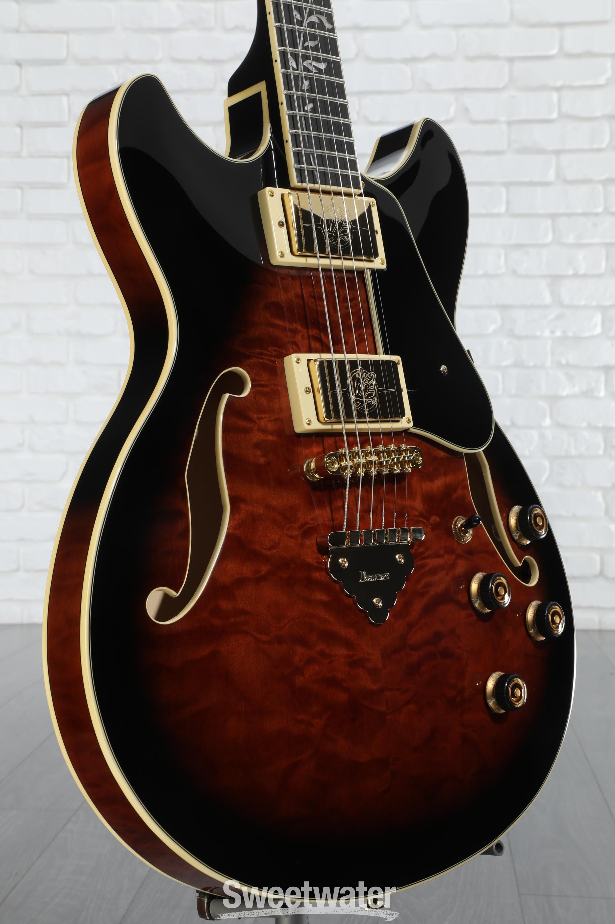 Ibanez Artcore Expressionist AS93QMSP Semi-hollow Electric Guitar