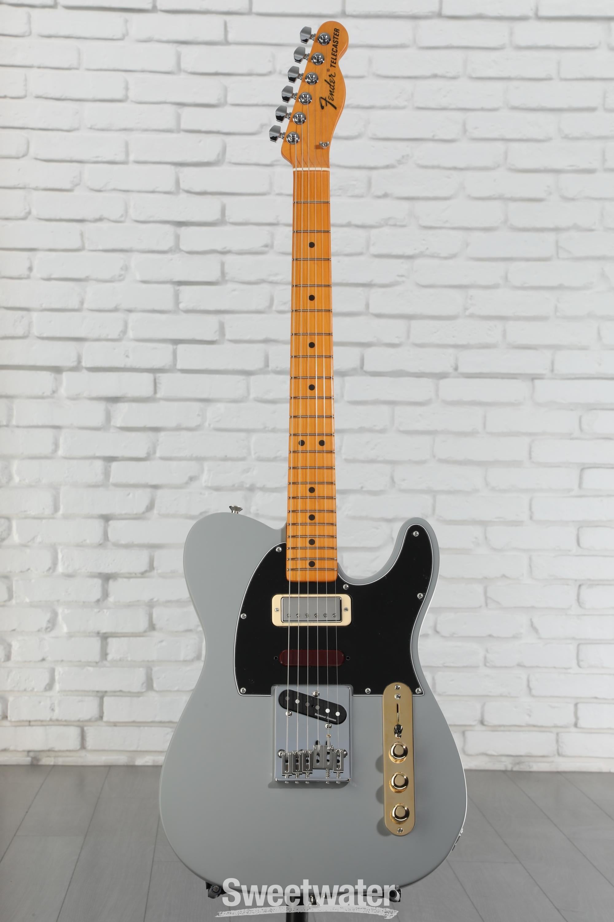 Fender Brent Mason Telecaster Electric Guitar - Primer Gray
