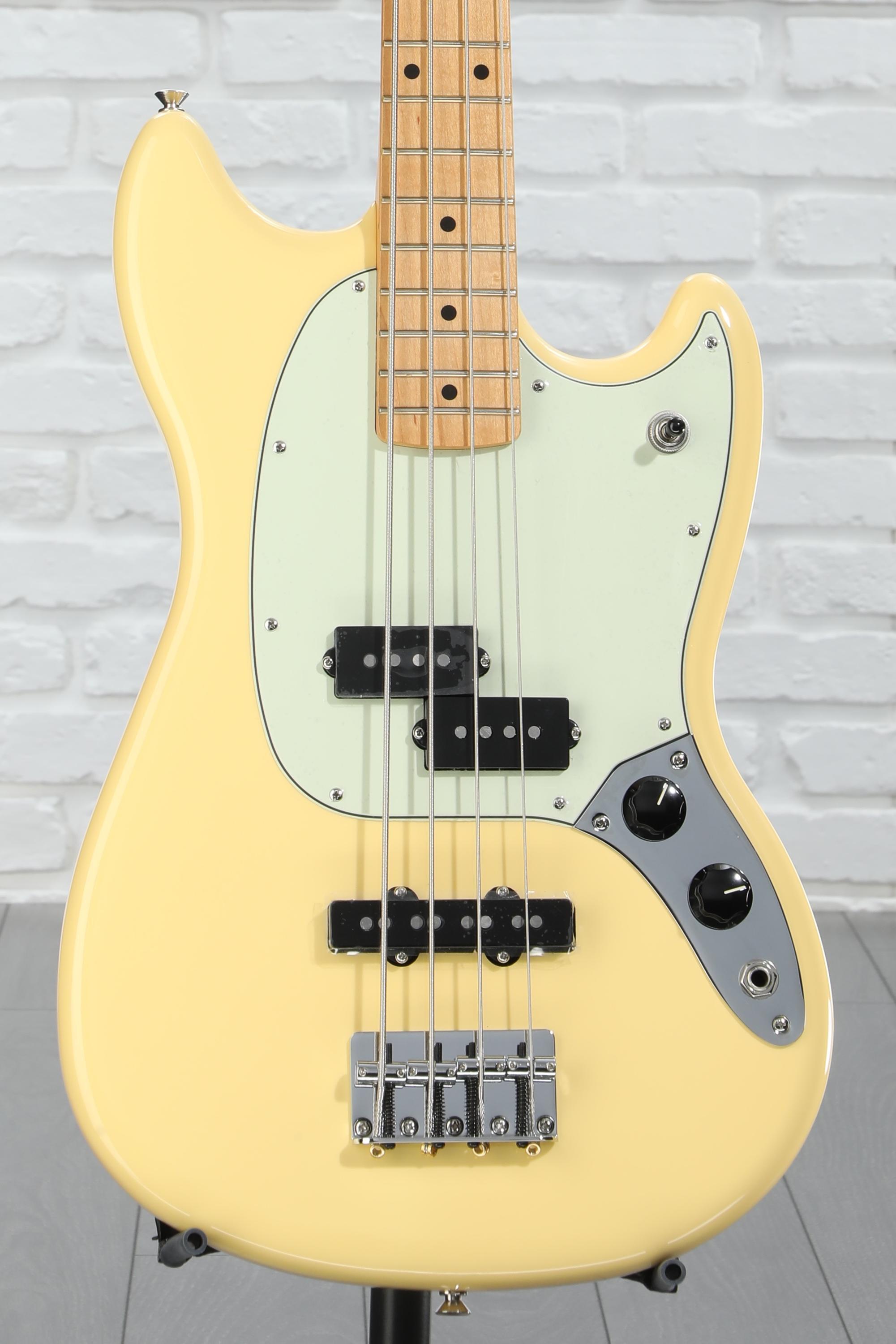 Fender Special Edition Mustang PJ Bass - Buttercream with