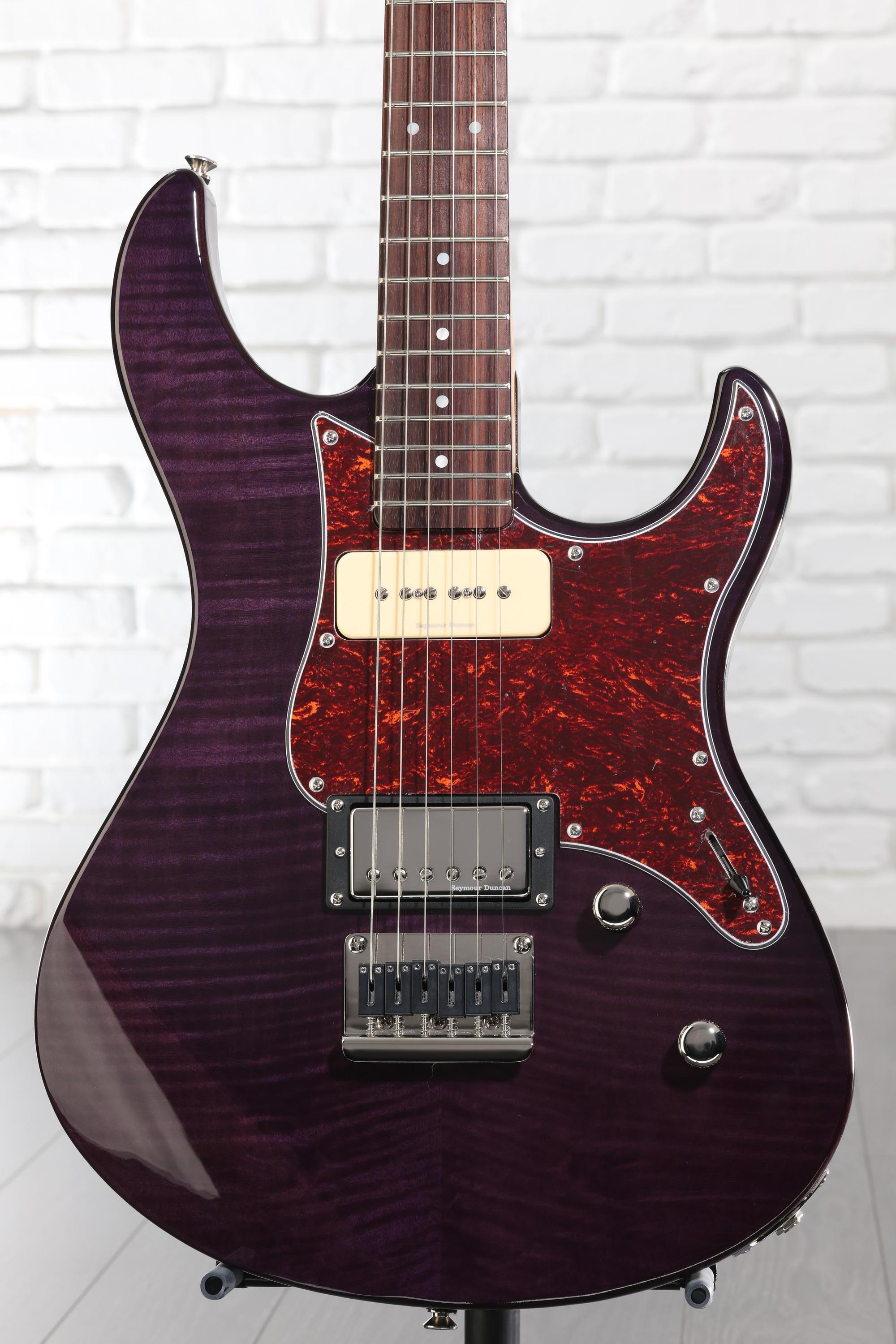 Yamaha PAC611HFM Pacifica Electric Guitar - Translucent Purple Yamaha PAC611HFM Pacifica Electric Guitar - Translucent Purple