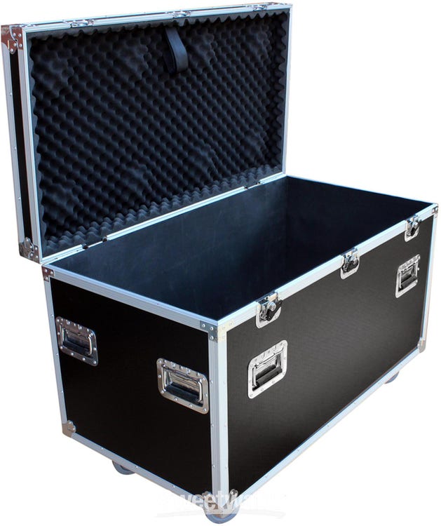 2 Sided Utility Trunk w/Adjust Shelves - ID 18x18x30 Ea Side - Road Cases