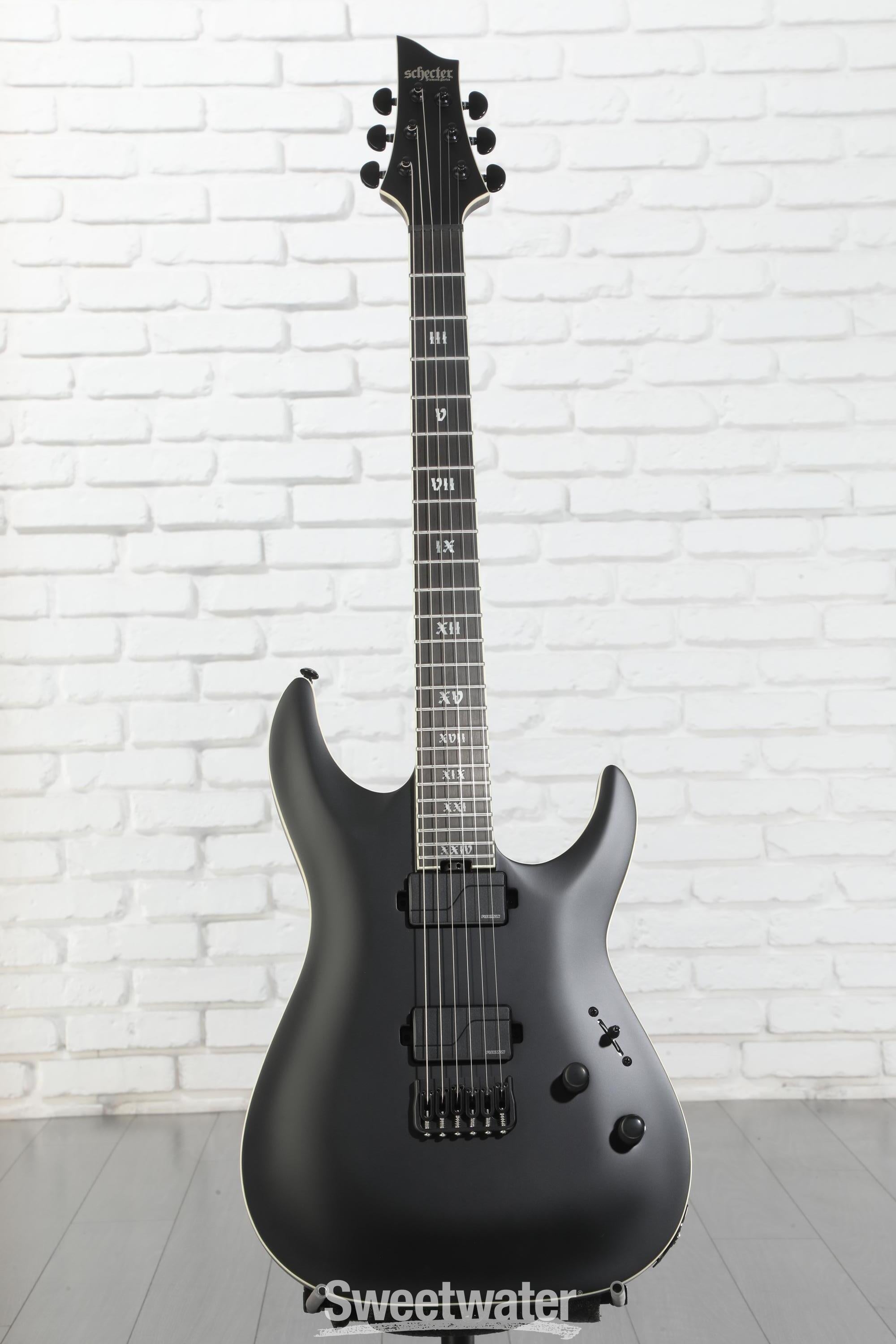 SCHECTER シェクター エレキギター C-1 SLS Evil Twin Schecter C-1 SLS Evil Twin Electric Guitar - Satin Black