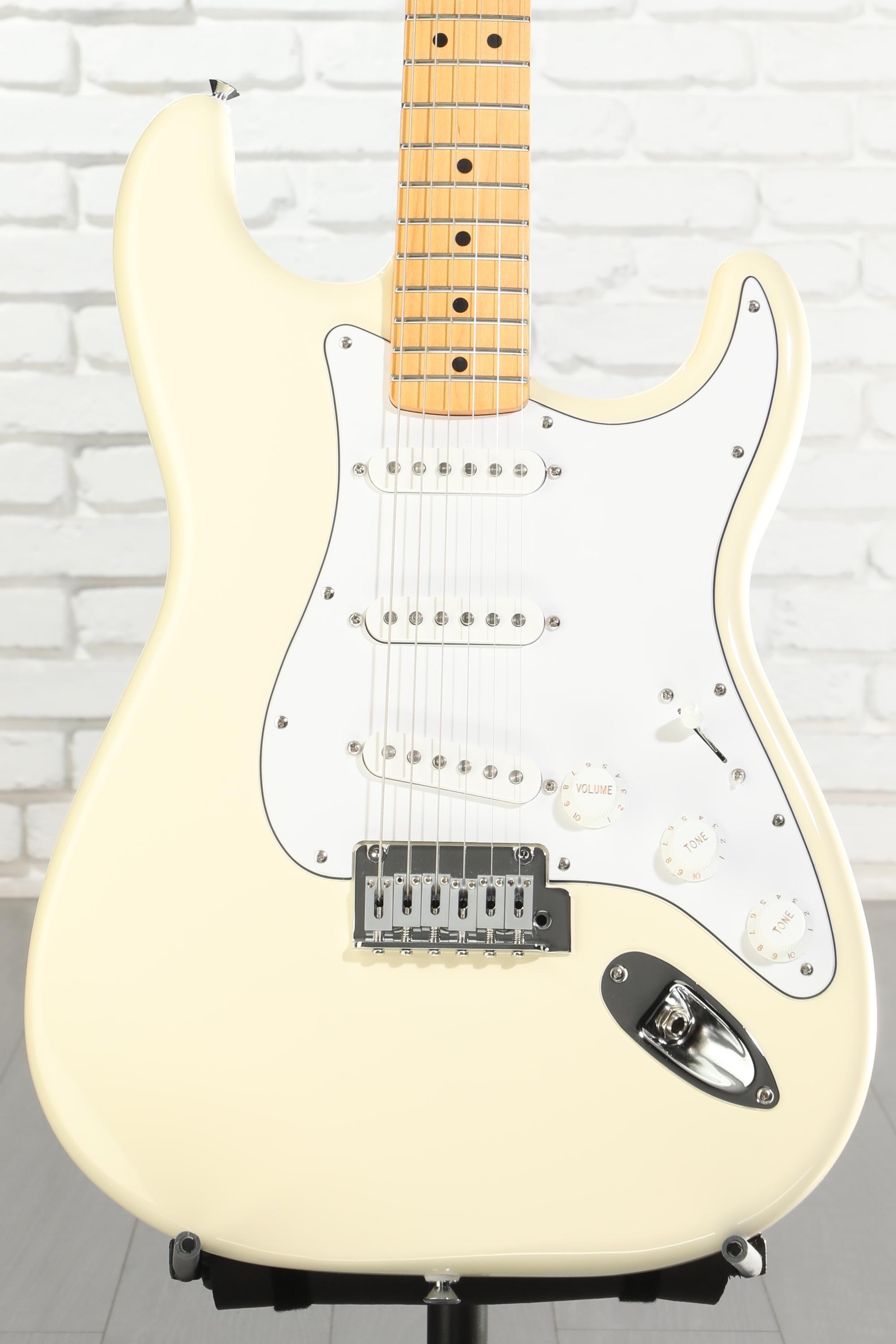 Fender Standard Stratocaster Electric Guitar - Olympic White
