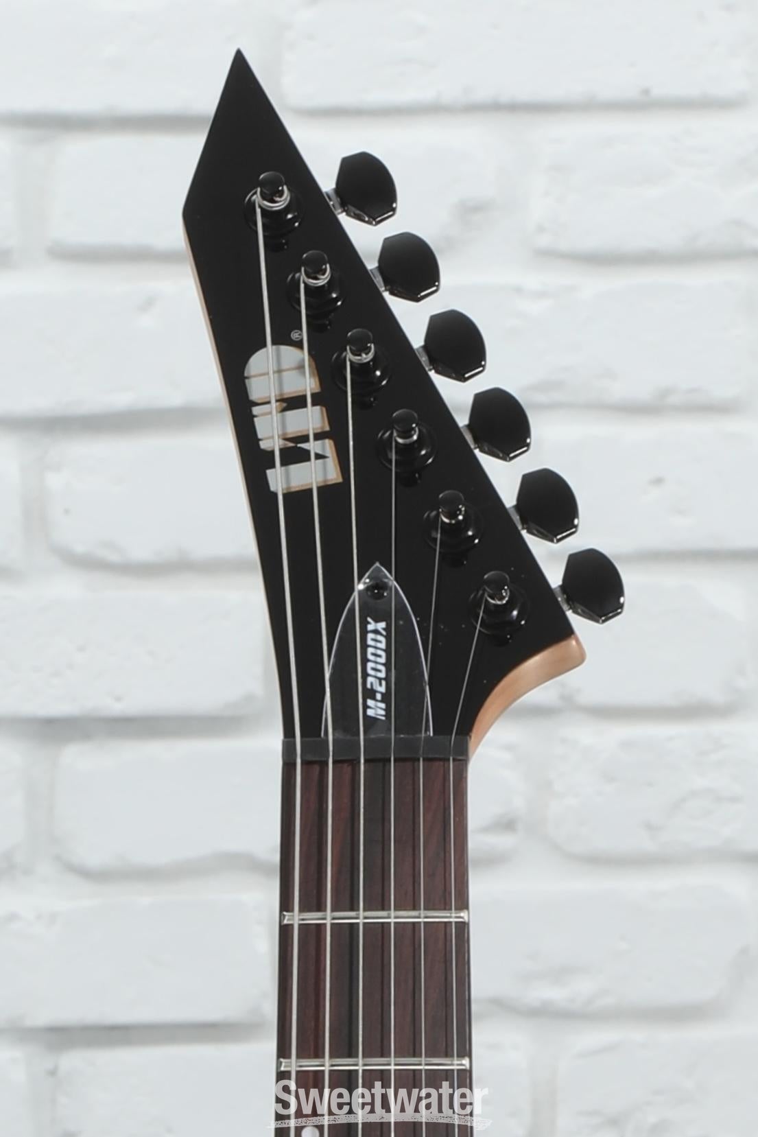 ESP LTD M-200DX Electric Guitar - Blue Burst | Sweetwater ESP LTD M-200DX Electric Guitar - Blue Burst | Sweetwater