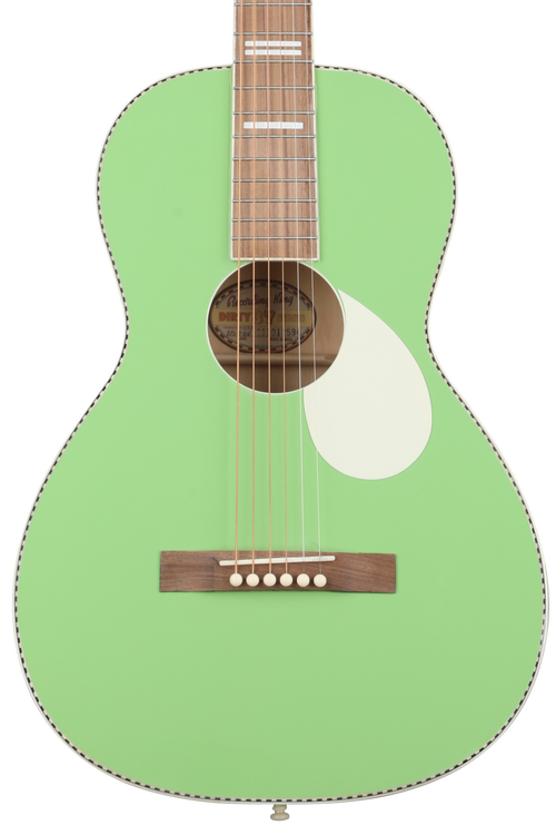 Recording King Dirty 30s Series 7 SIngle 0 Acoustic Guitar - Revolution  Green