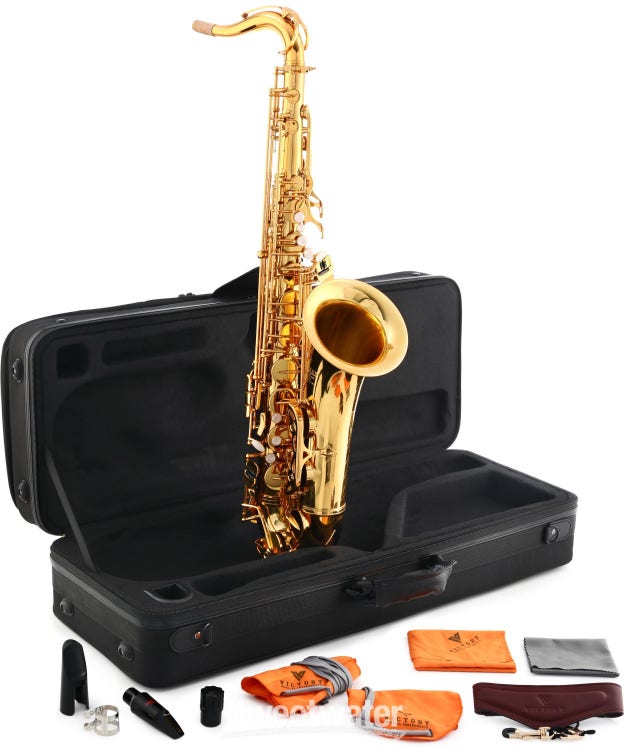 Prelude by Selmer TS711 Student Tenor Saxophone - Lacquer with High F# Key,  saxophone tenor 