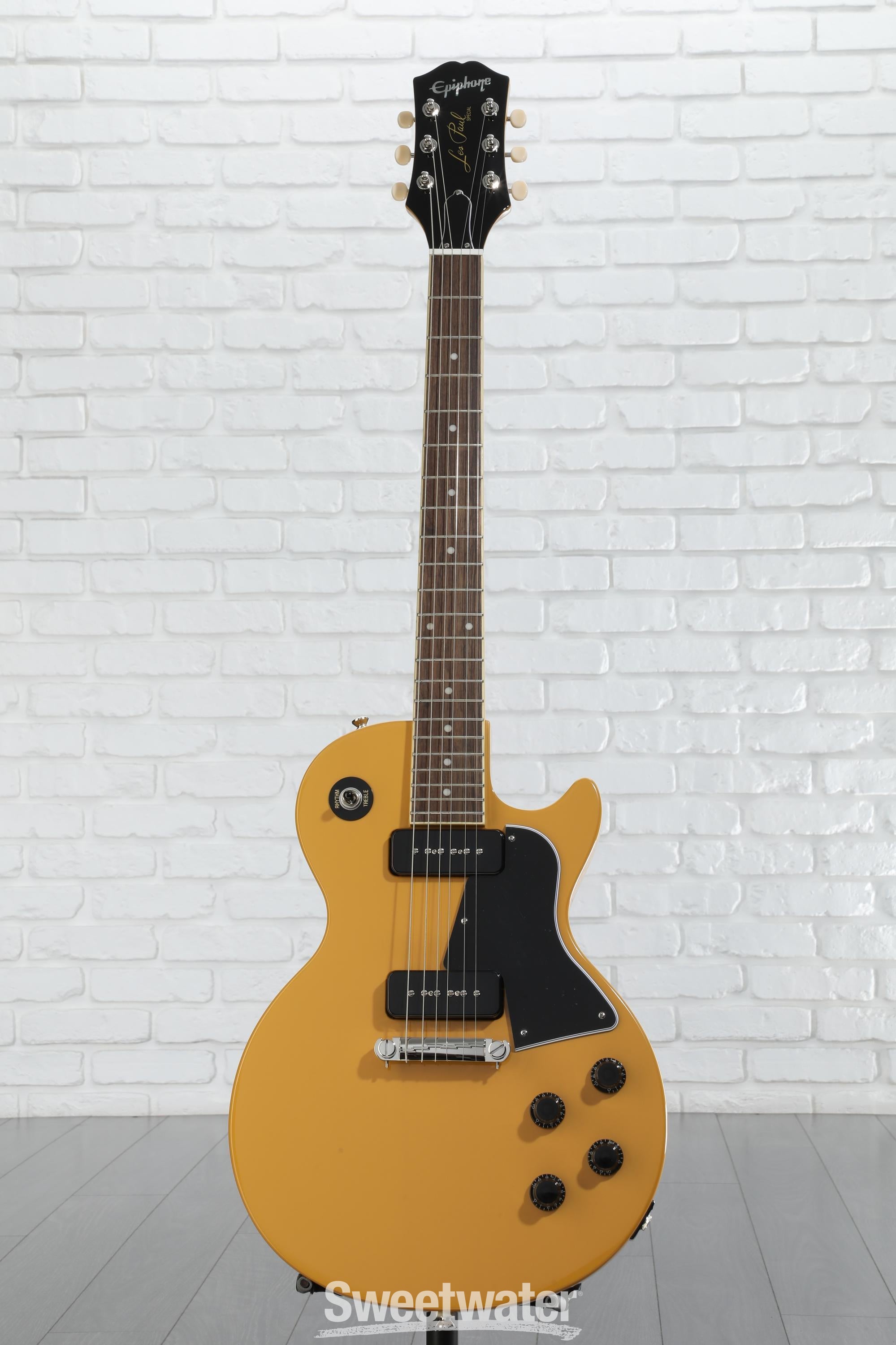 Amazon.com: Epiphone Les Paul Special, TV Yellow : Musical