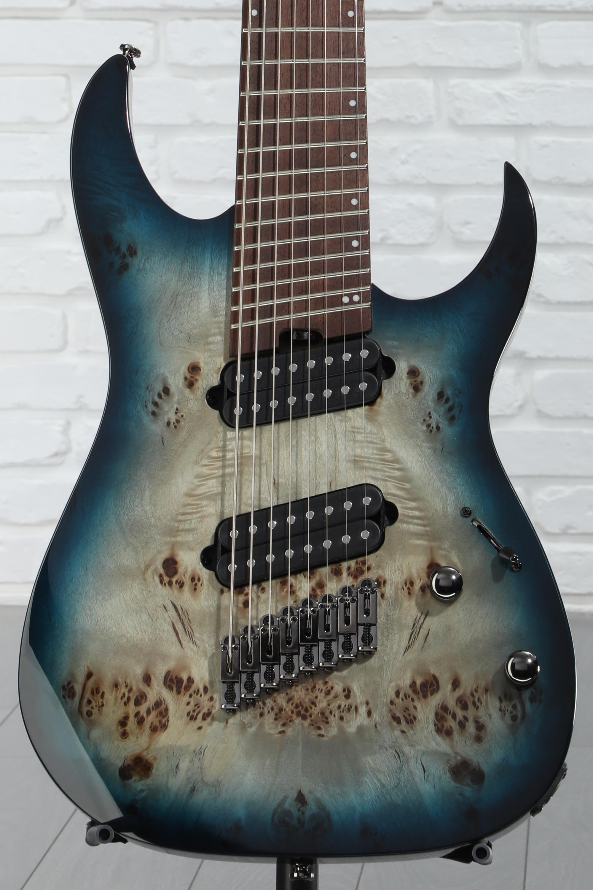 Ibanez RGMS8 8-string Electric Guitar - Cosmic Blue