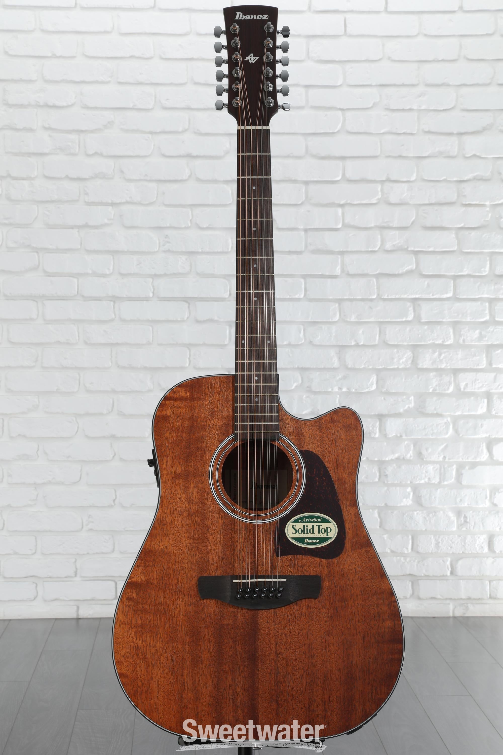 Apple - 【T.A.N】12台 Ibanez AW5412CE 12-string Acoustic-electric Guitar - Open
