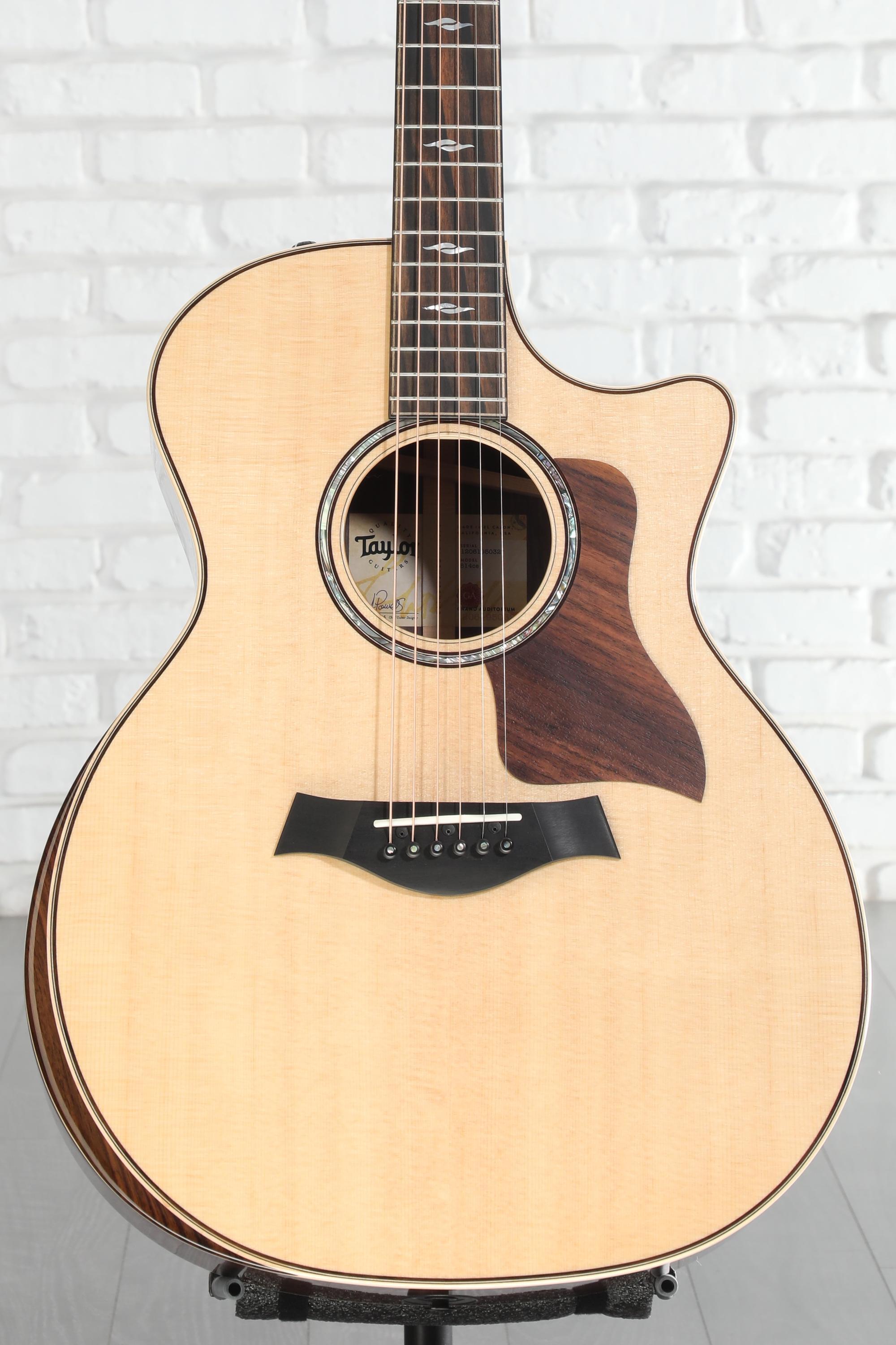 Taylor アコースティックギター 814ce V−Class Taylor 814ce Acoustic-Electric Guitar - Natural | Sweetwater