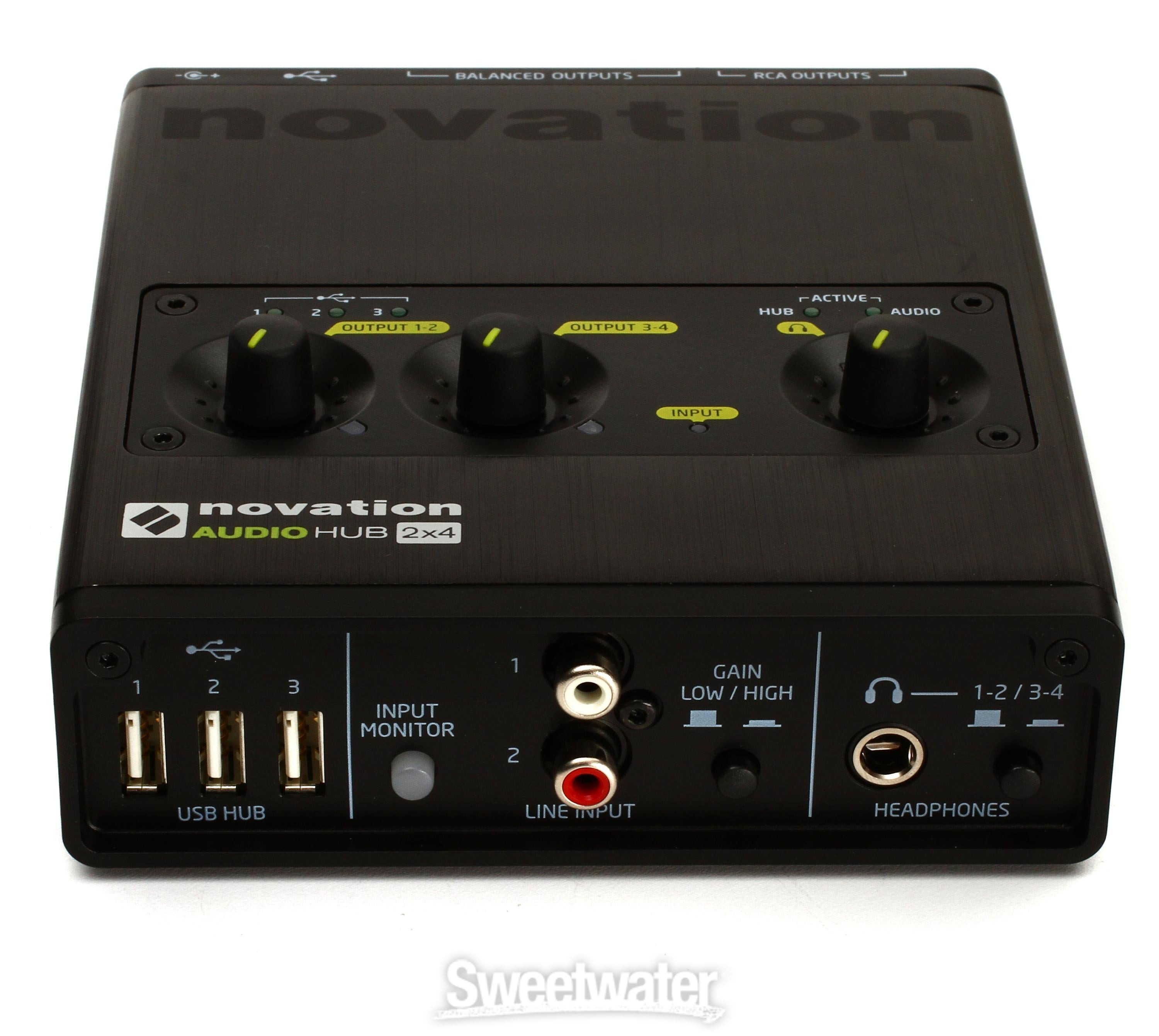 Novation Audiohub 2x4 Reviews | Sweetwater