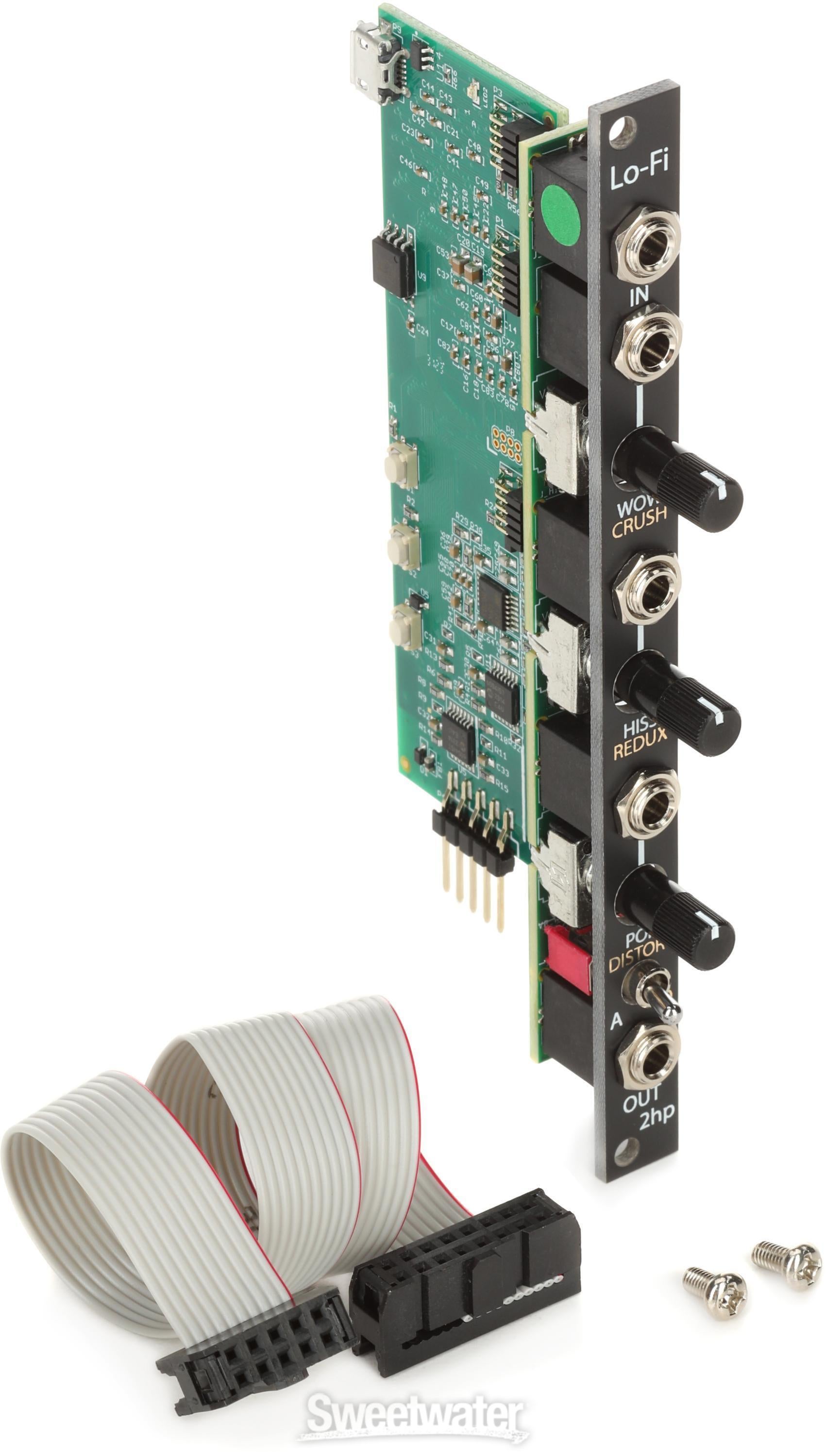 2HP Lo-Fi Analog/Digital Degradation Emulator Eurorack Module