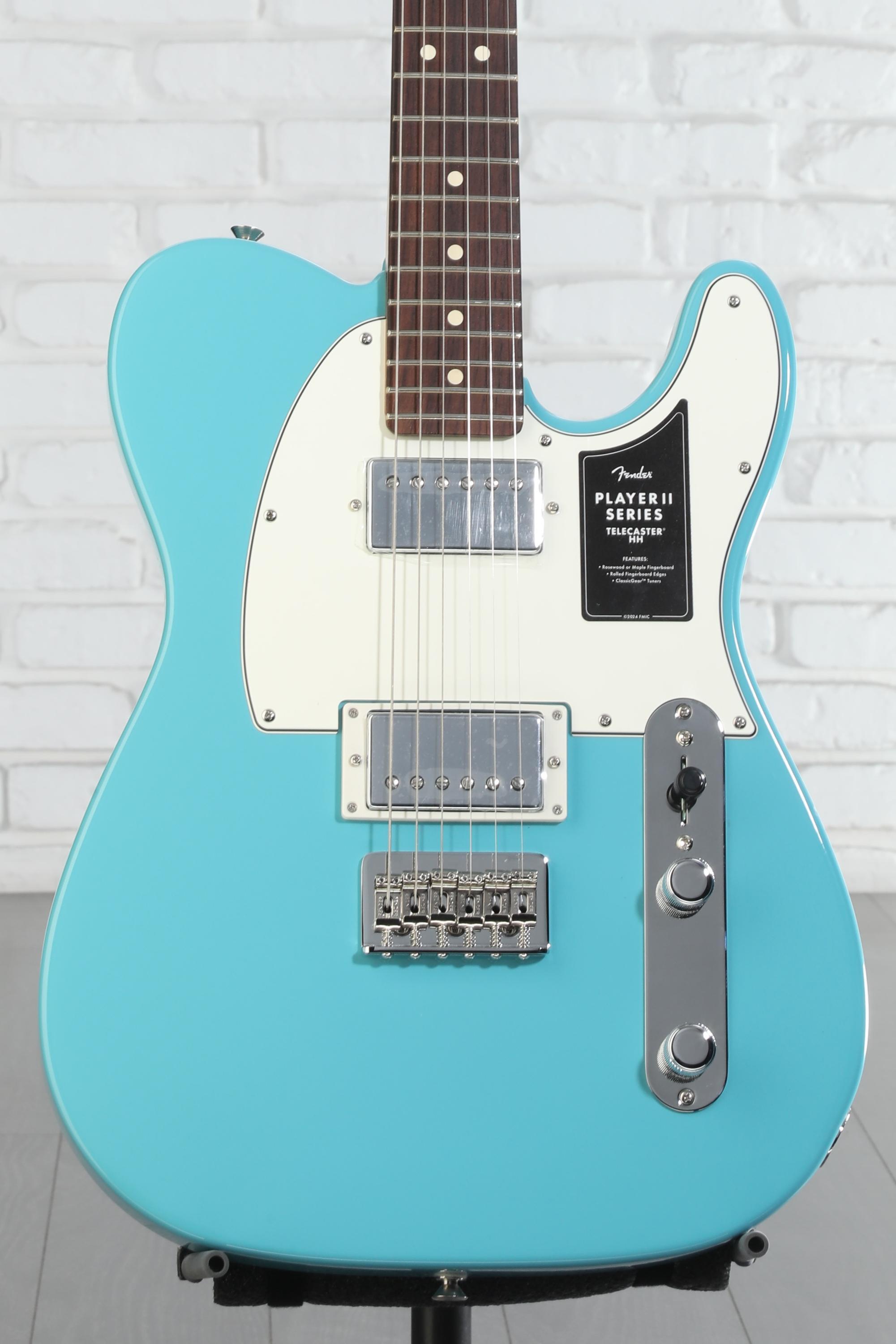 Fender Player II Telecaster HH Electric Guitar - Aquatone Blue