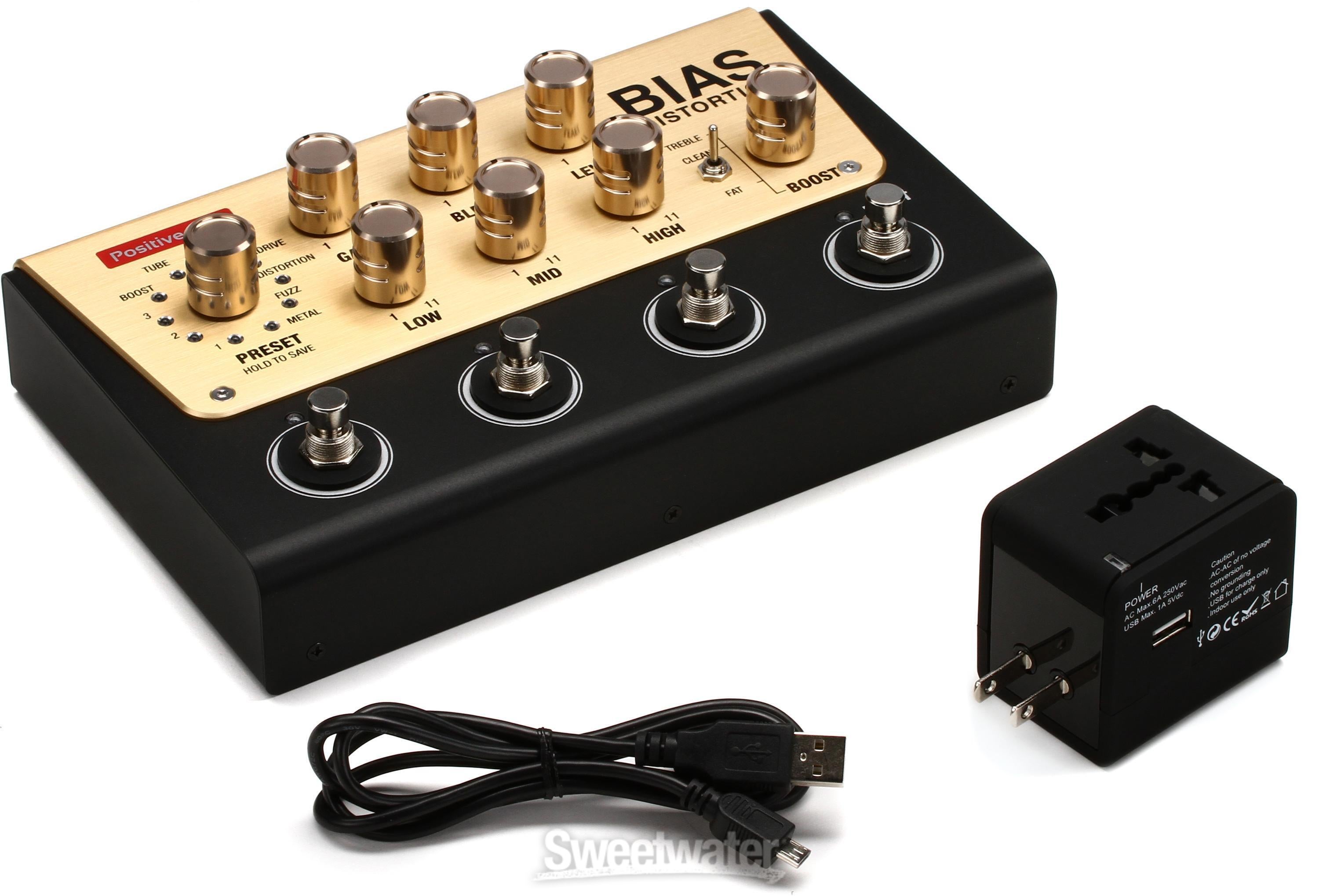 Positive Grid BIAS Distortion Tone Match Distortion Pedal | Sweetwater