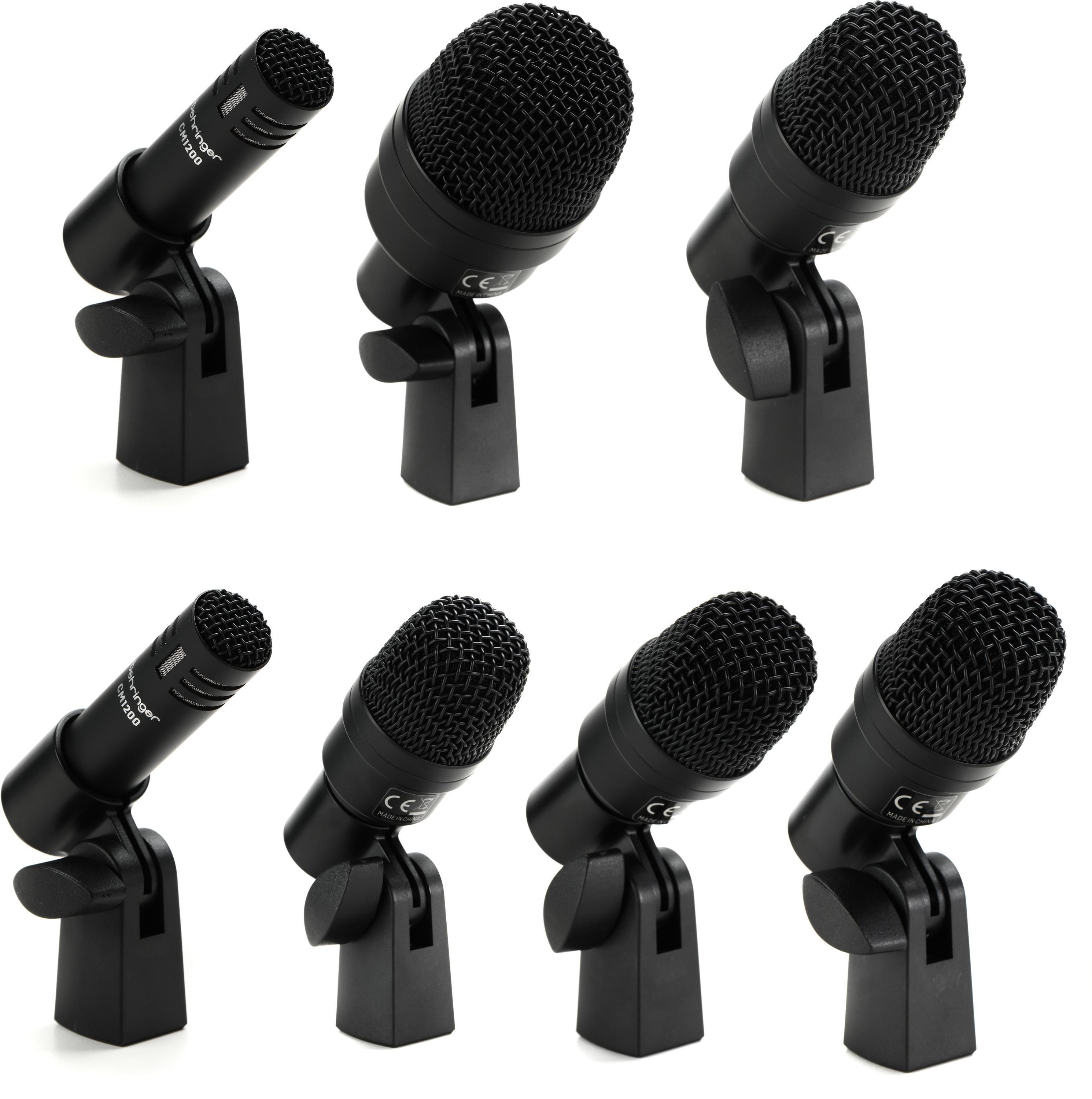 Behringer BC1200 Professional 7-piece Drum Microphone Set | Sweetwater