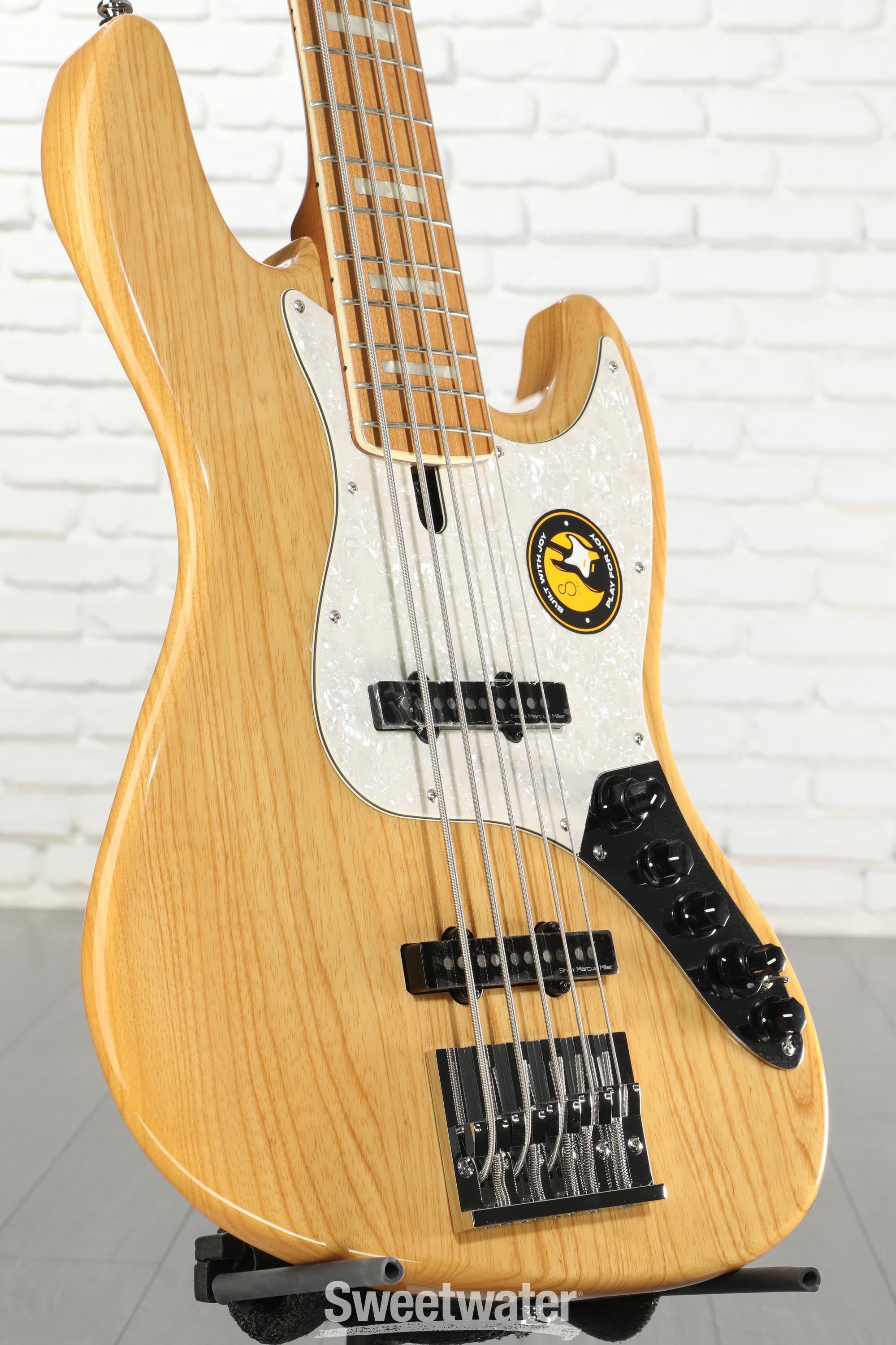 Sire Marcus Miller V8 5-string Bass Guitar - Natural | Sweetwater