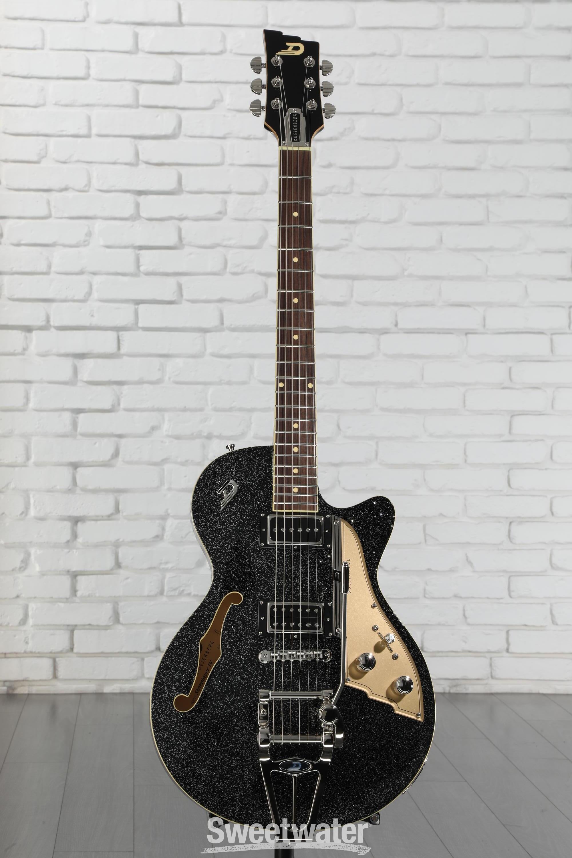 ギター Duesenberg StarPlayer TV Black Duesenberg Starplayer TV - Black Sparkle
