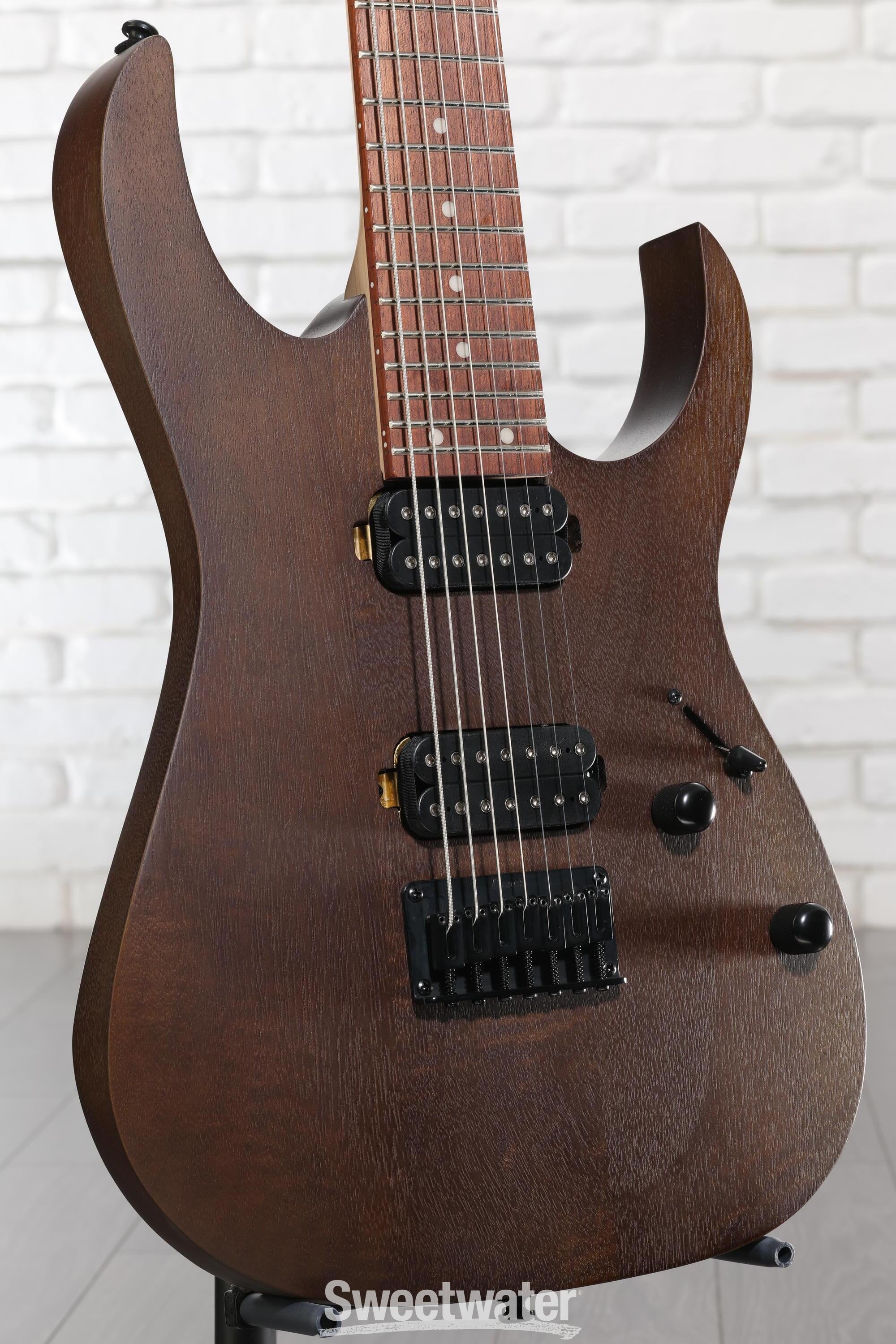 Ibanez RG7421 7-string Electric Guitar - Walnut Flat | Sweetwater