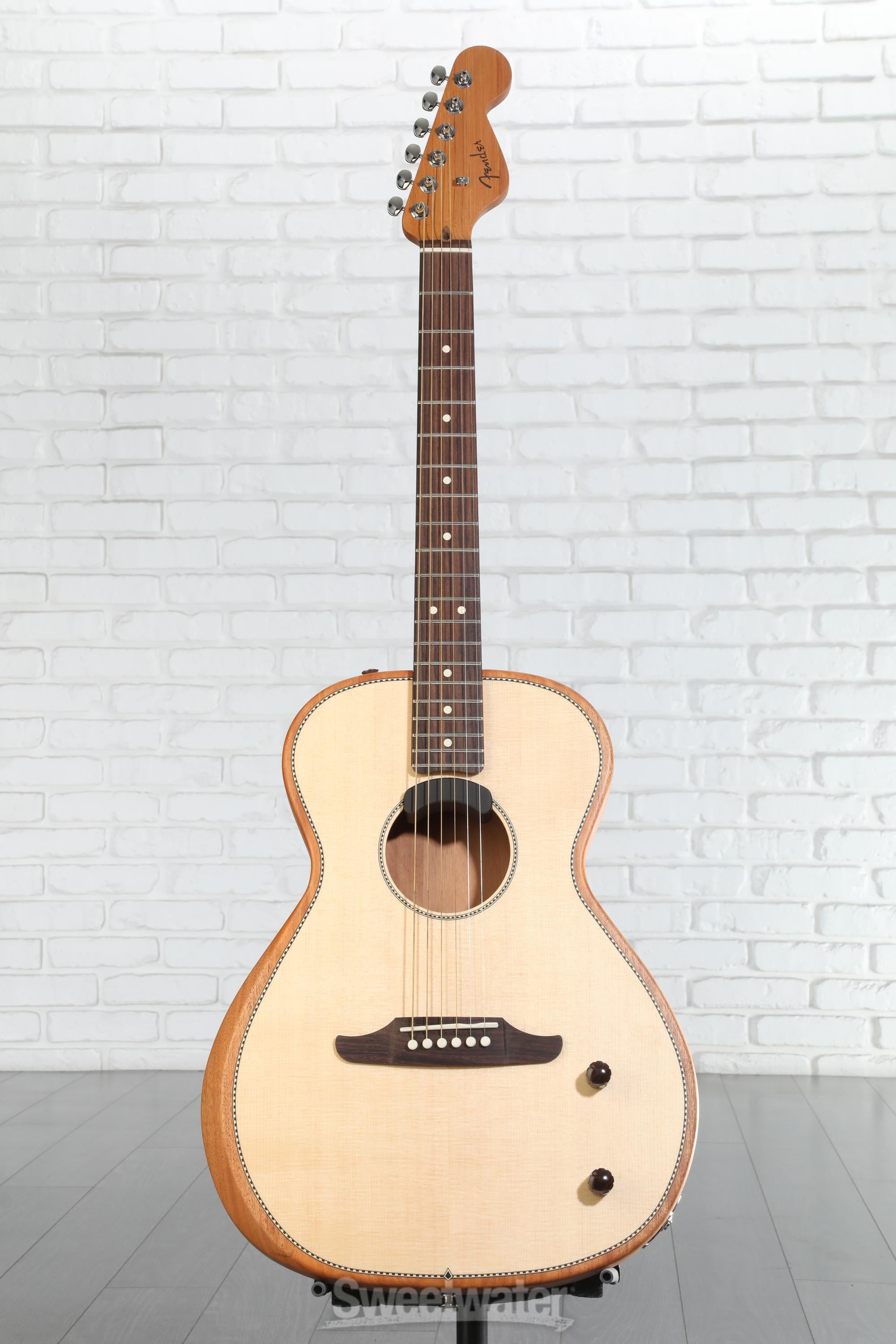 Fender Highway Series Parlor Acoustic-electric Guitar - Natural