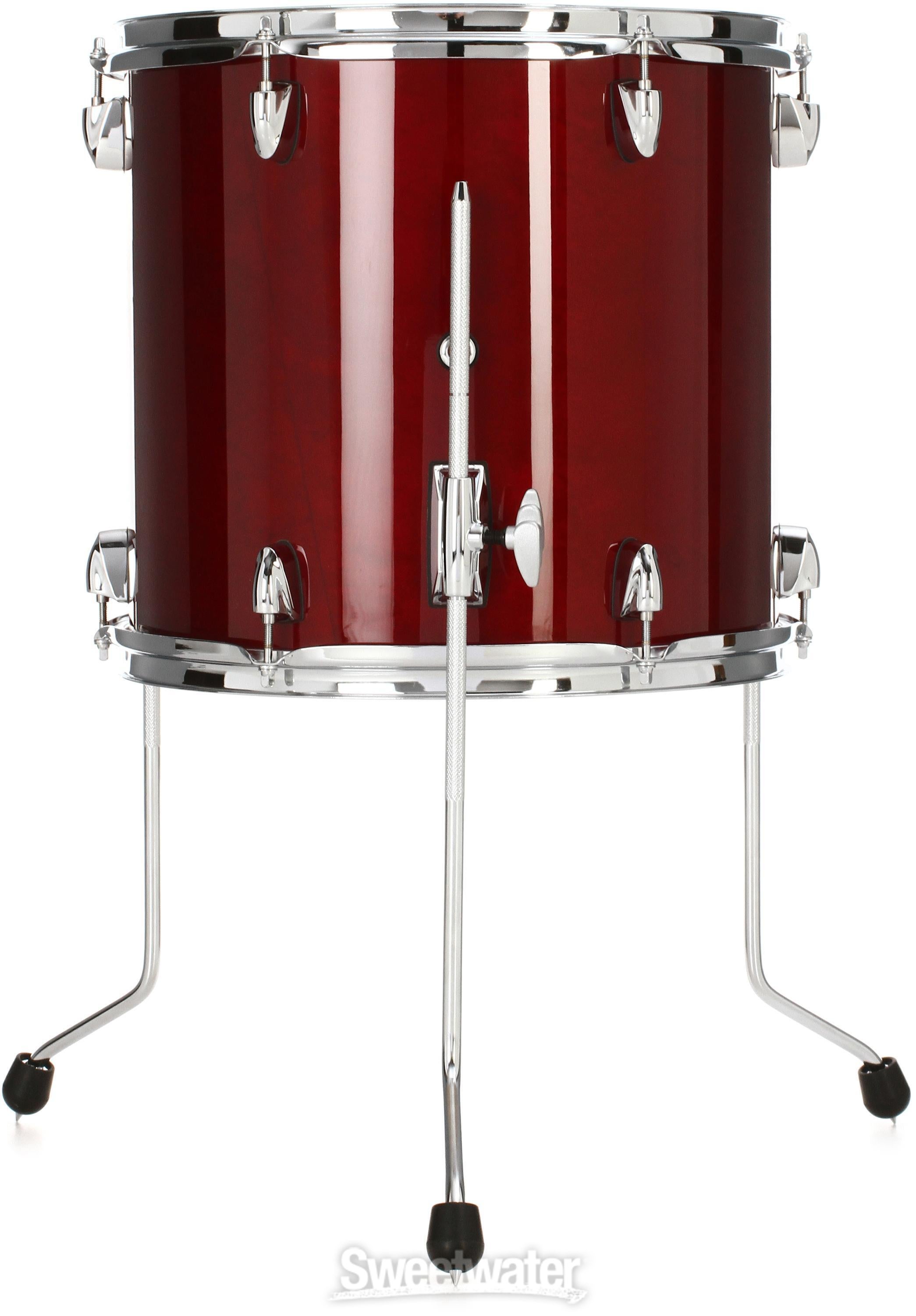 Yamaha SBF-1413 Stage Custom Birch 13 x 14 inch Floor Tom - Cranberry Red