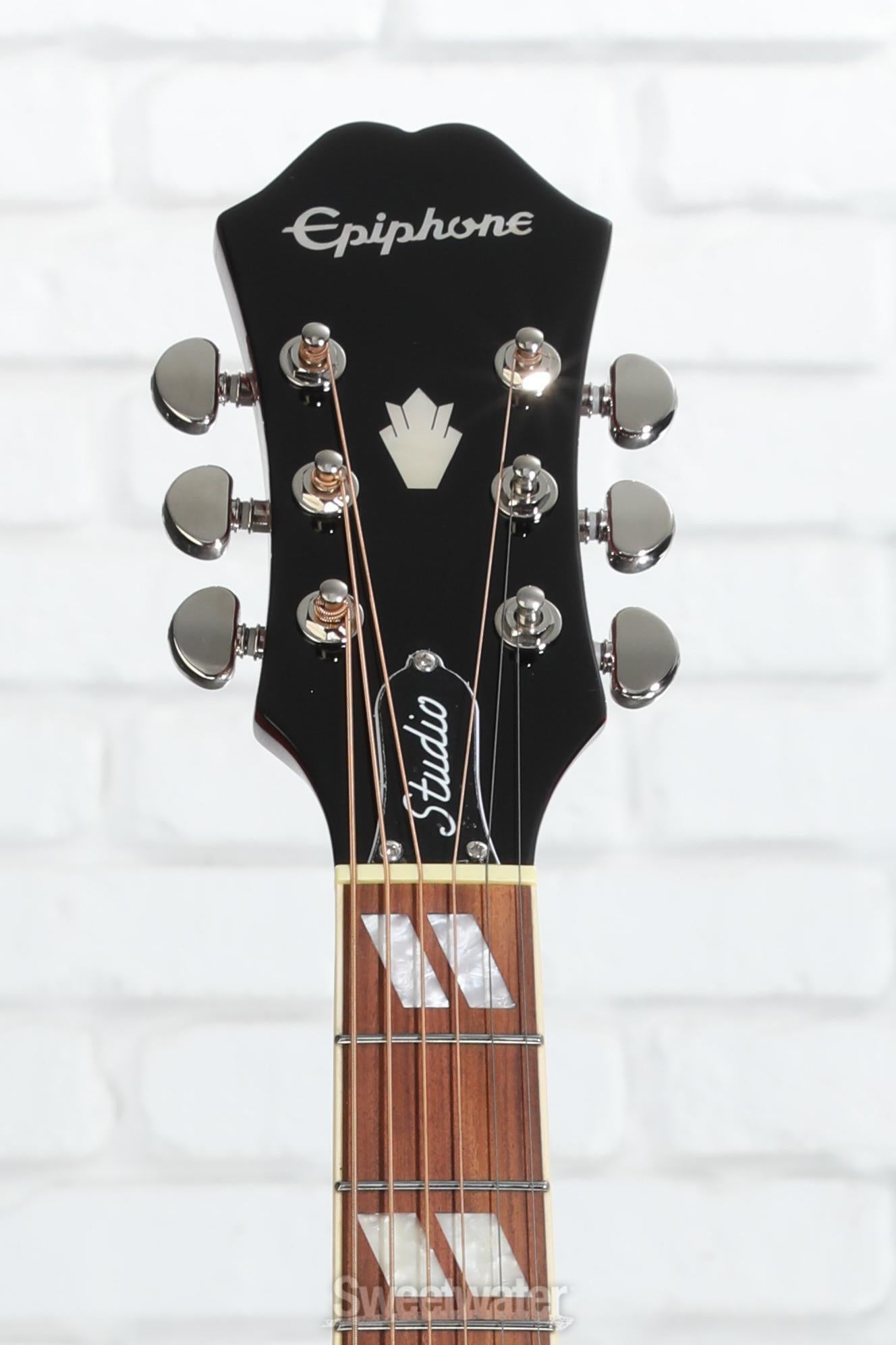 Epiphone Hummingbird Studio Acoustic-Electric Guitar - Faded