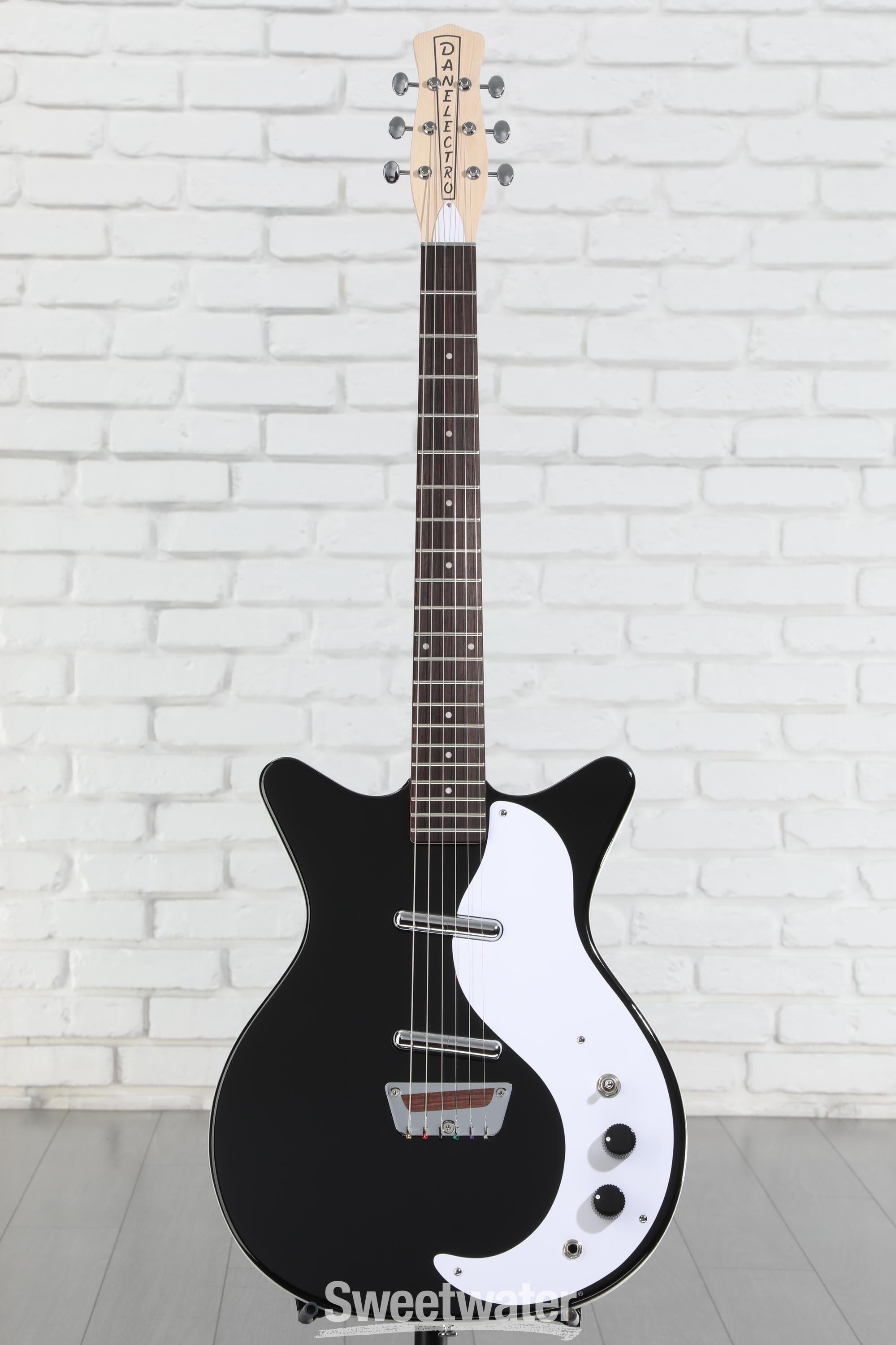 Danelectro Stock '59 Electric Guitar - Black | Sweetwater