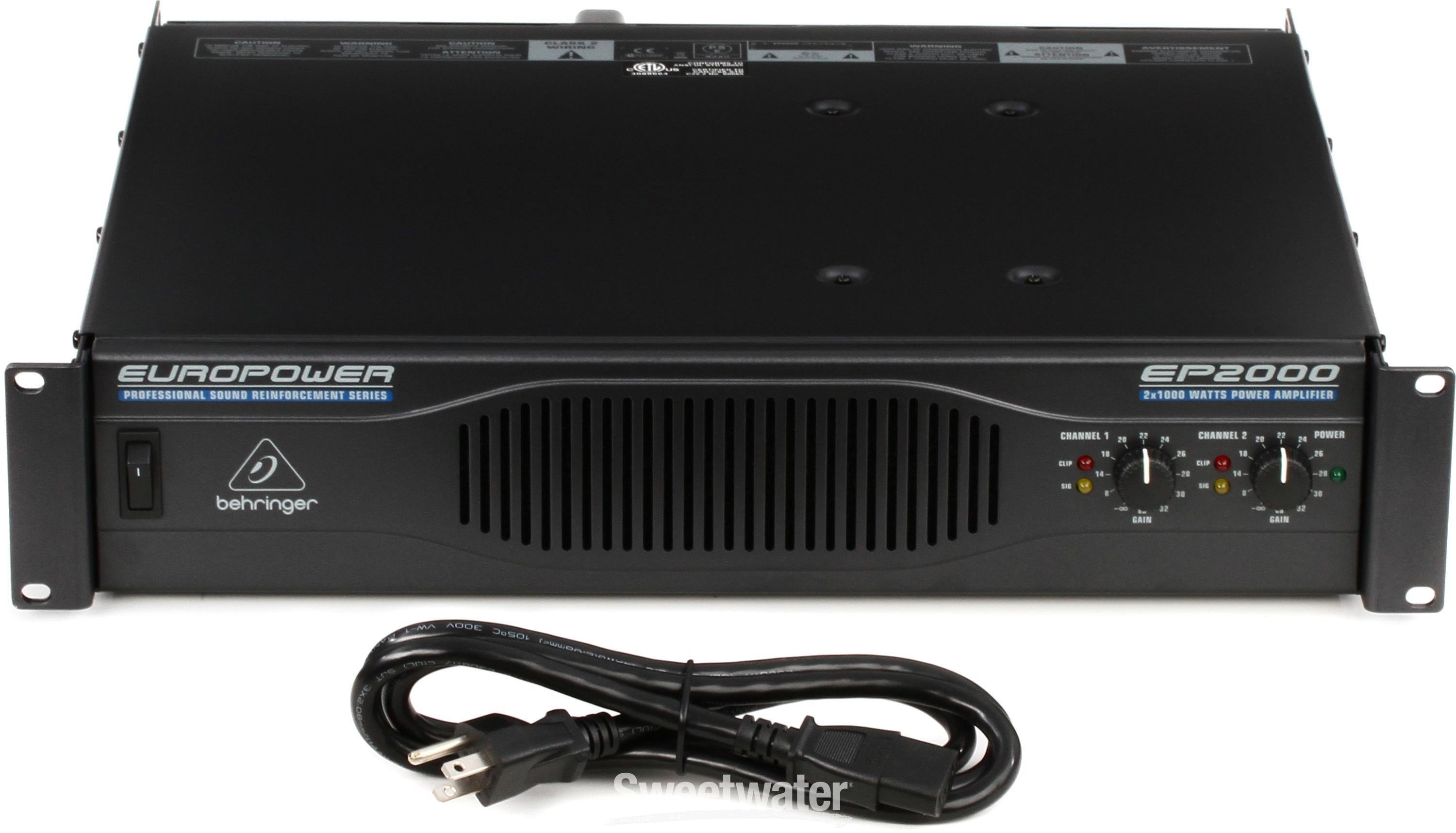 Behringer Europower EP2000 Power Amplifier