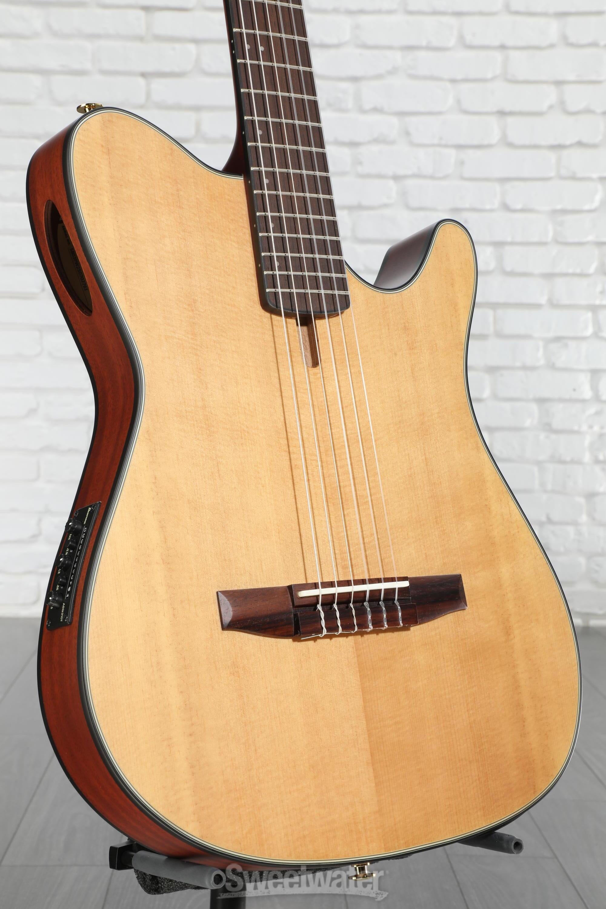 Ibanez FRH10N Thinline Nylon Acoustic-electric Guitar - Natural