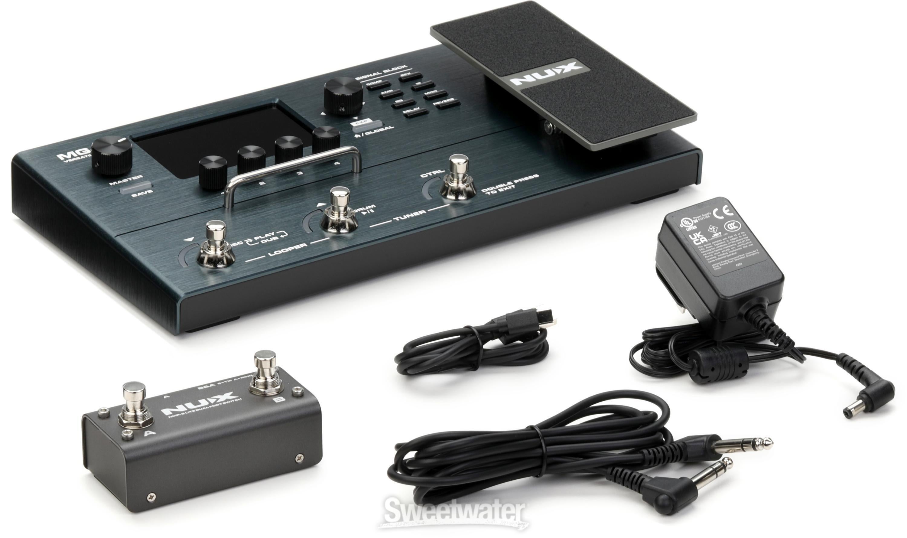 NUX MG-30 Amp Modeler and Guitar Effects Processor | Sweetwater