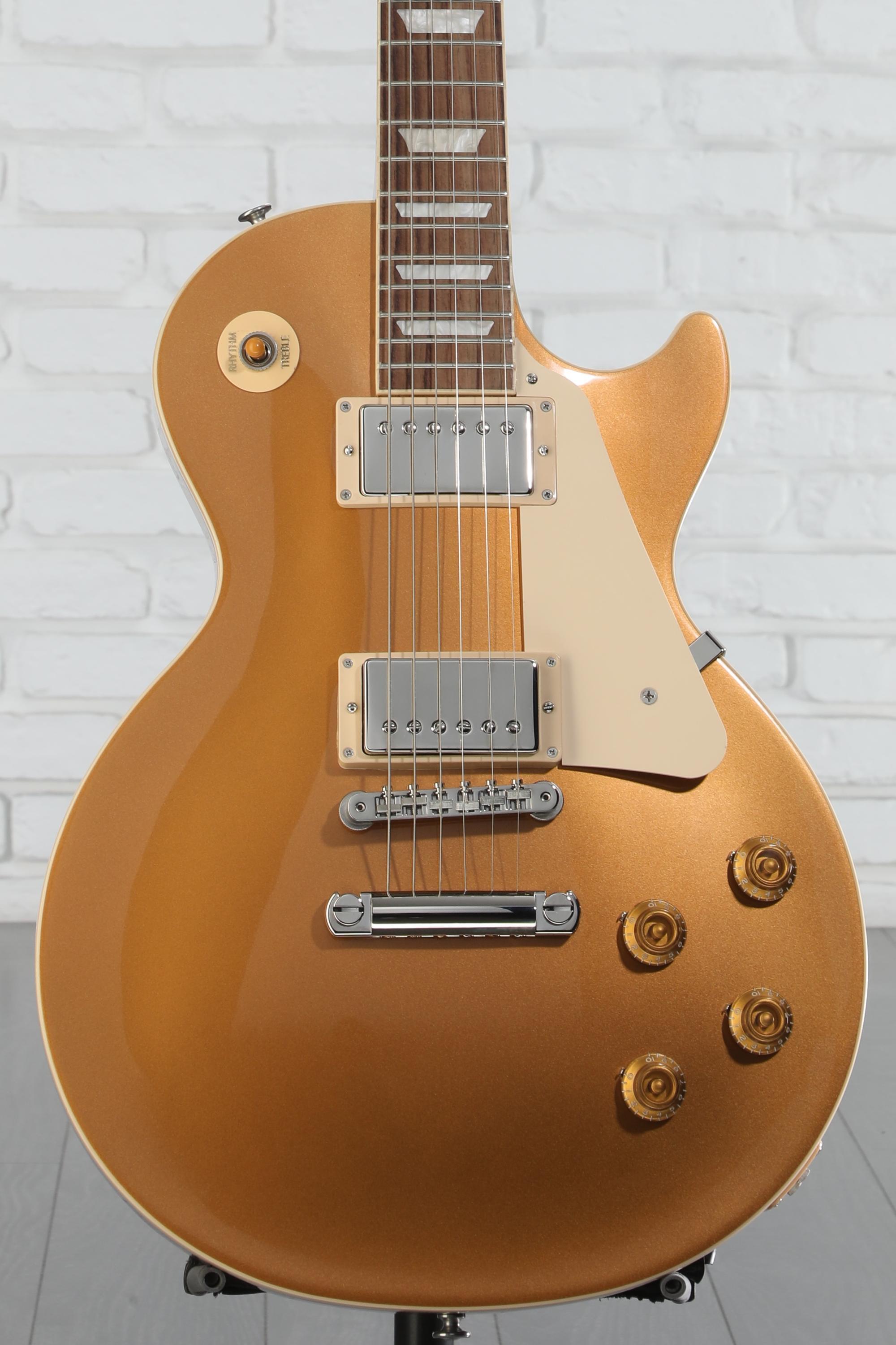 『玲』 Gibson Les Paul Standard 50s GOLDTOP Gibson Les Paul Standard '50s Gold Top Electric Guitar | zZounds