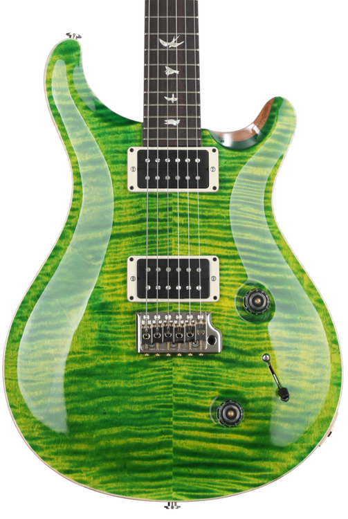 ギター PRS Custom 22 Chambered Emerald Green PRS Custom 22 - Emerald Green FT w/Birds | Sweetwater