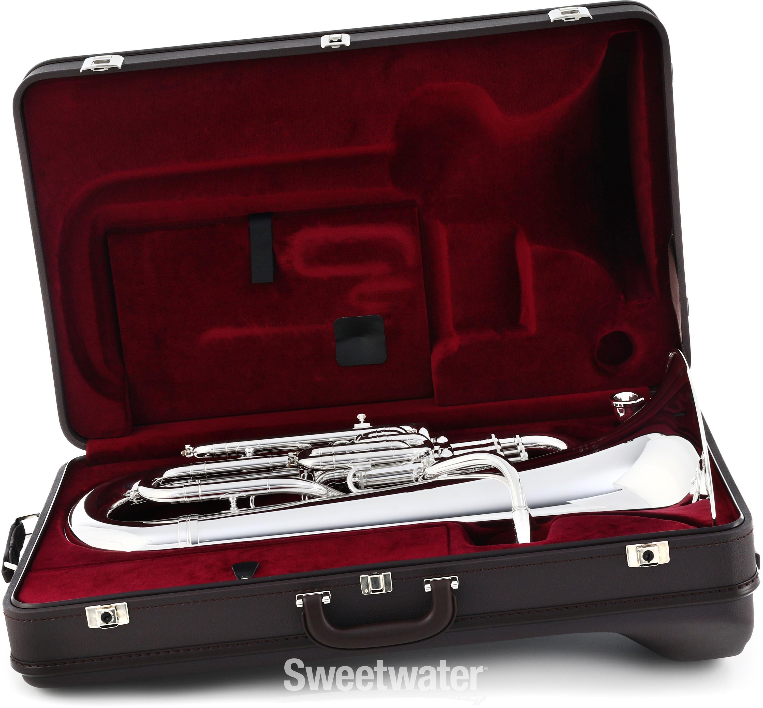 Besson 967 Sovereign Series Compensating Euphonium Silver-plated 