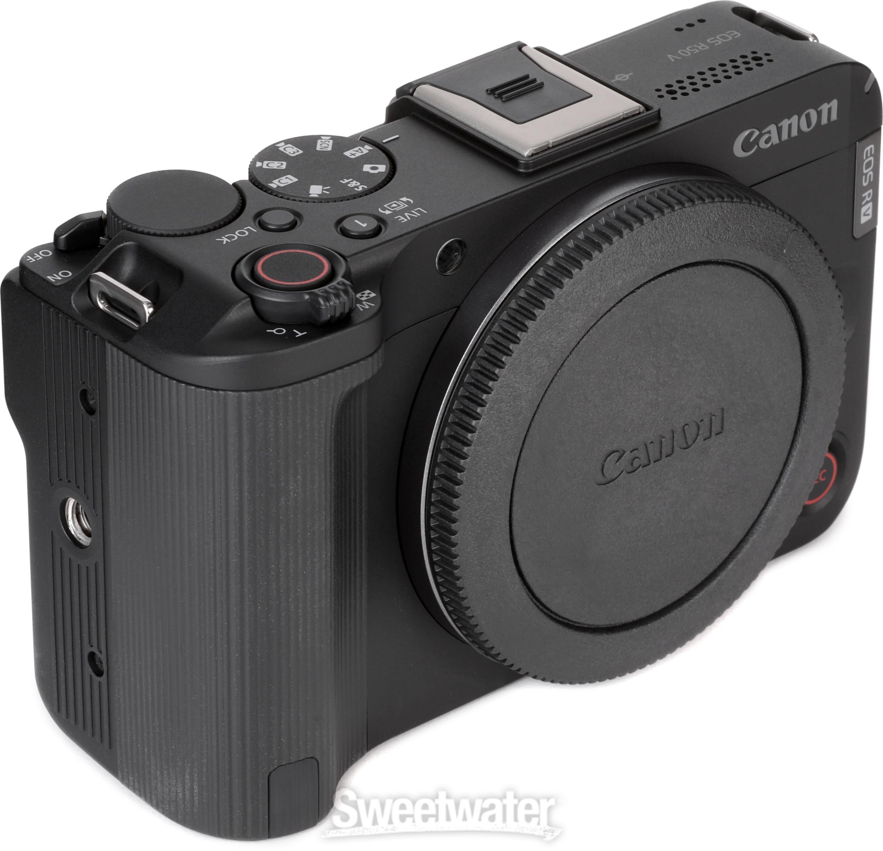 【24日まで】Canon EOS R50 V ボディ Canon EOS R50 V Camera Body | Sweetwater